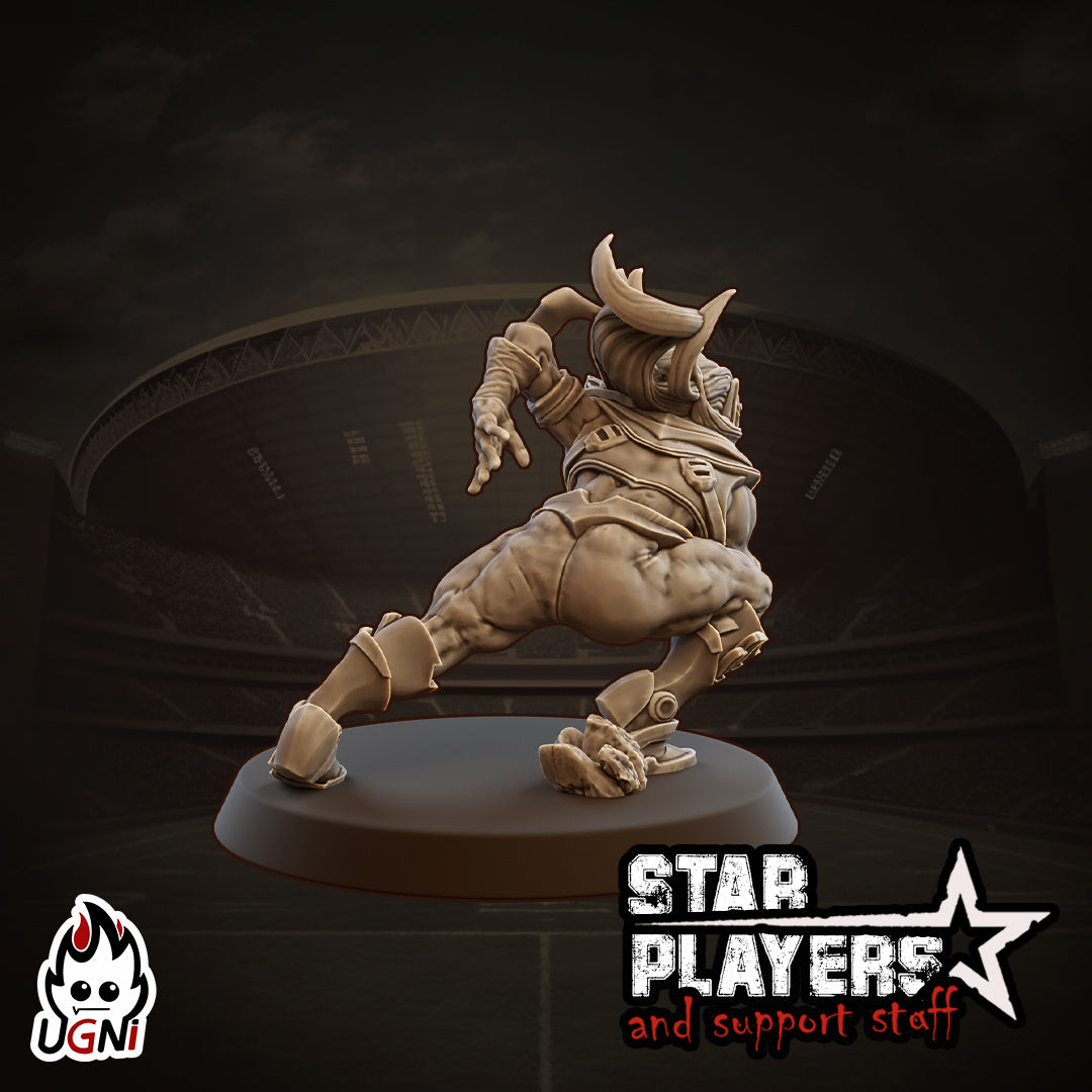 Lucius Shift - Jugador estrella elfo - Fútbol de fantasía - Miniaturas Ugni