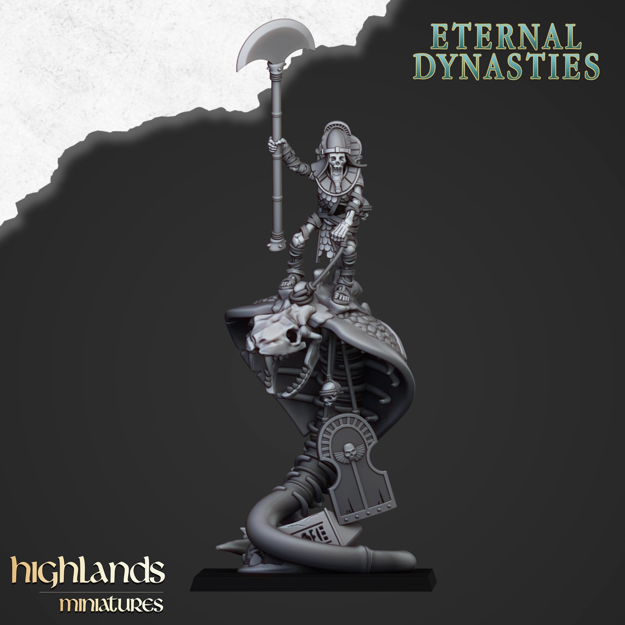 Guardia antigua montada - Eternal Dynasties | Highlands Miniatures