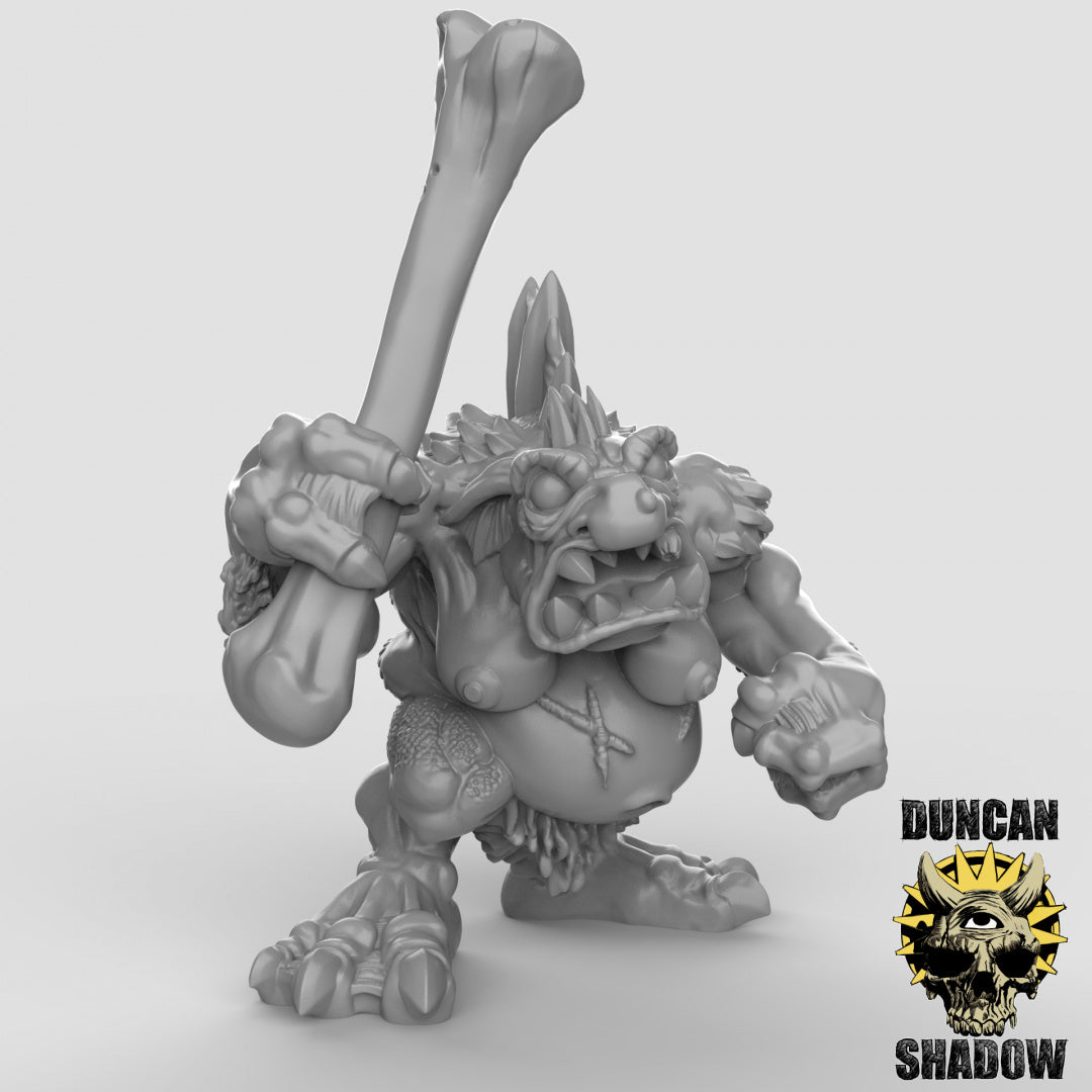 Trolls de los pantanos, femeninos | Sombra de Duncan | Compatible con Dragones y Mazmorras y Pathfinder