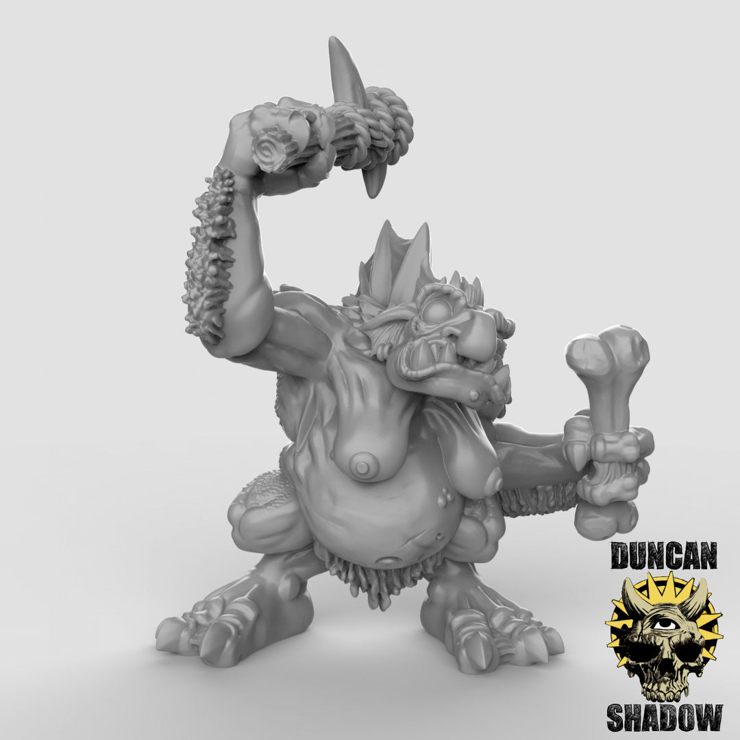 Trolls de los pantanos, femeninos | Sombra de Duncan | Compatible con Dragones y Mazmorras y Pathfinder