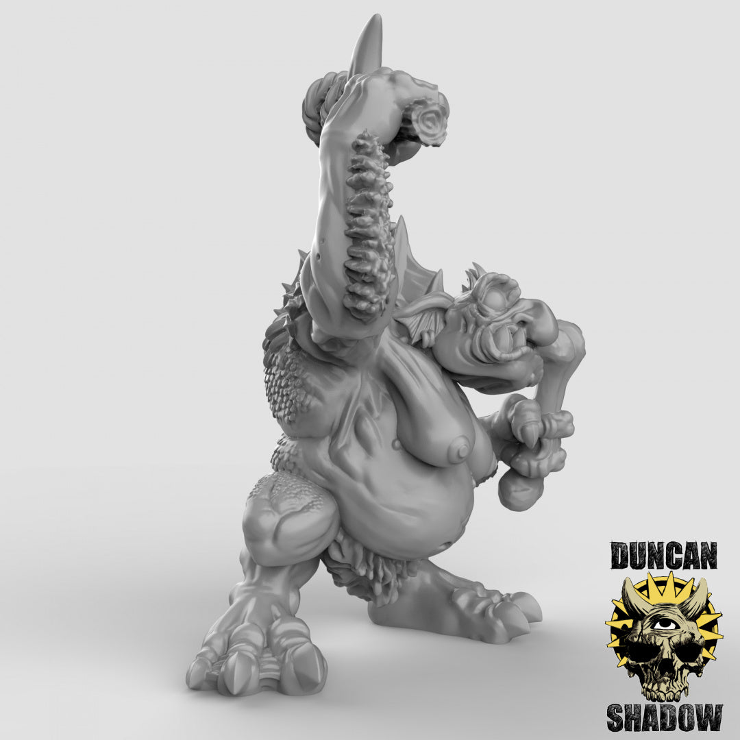 Trolls de los pantanos, femeninos | Sombra de Duncan | Compatible con Dragones y Mazmorras y Pathfinder