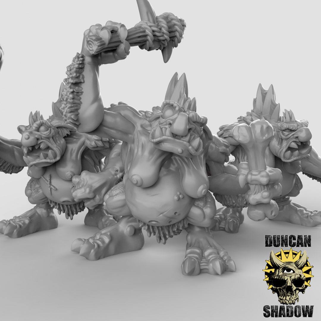 Trolls de los pantanos, femeninos | Sombra de Duncan | Compatible con Dragones y Mazmorras y Pathfinder