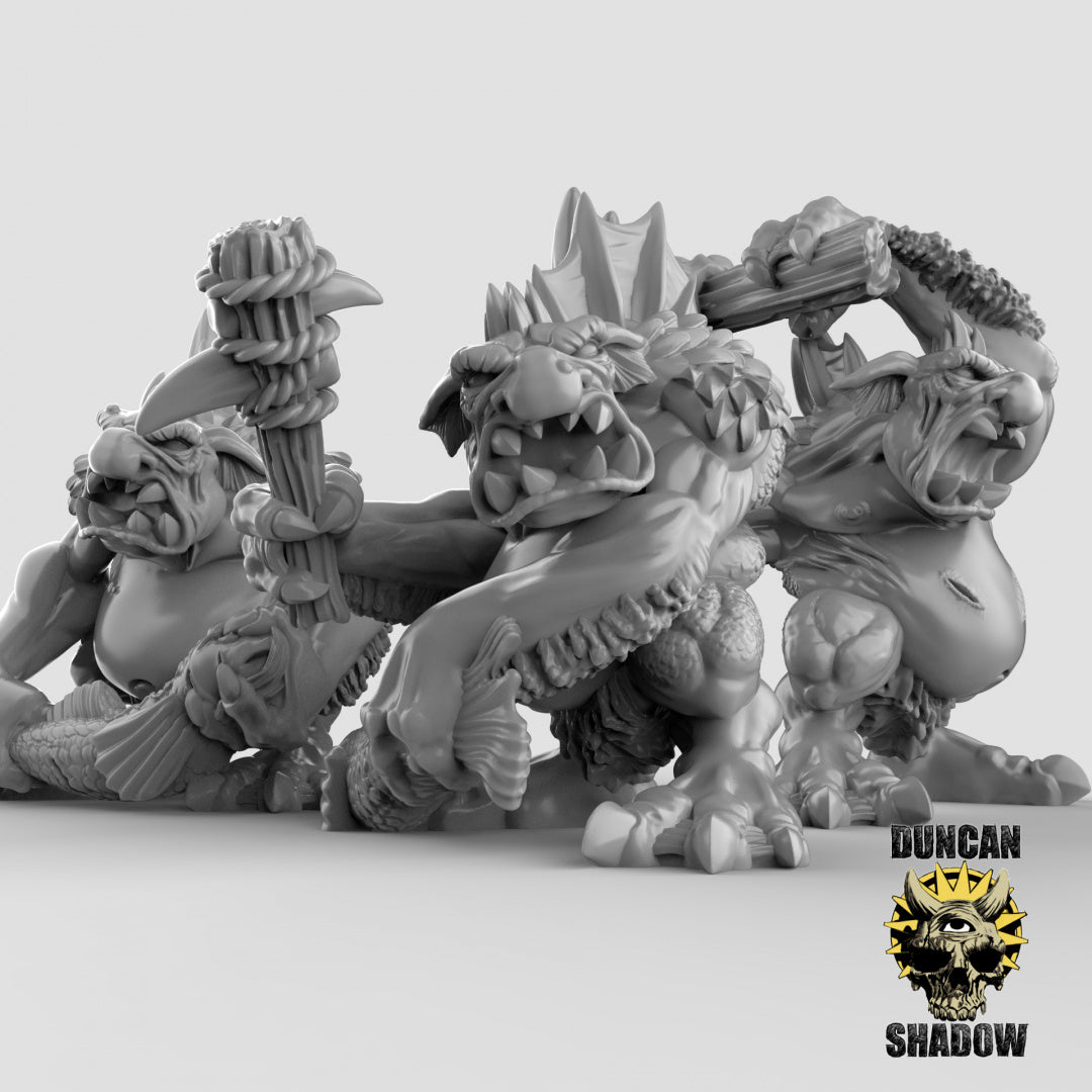 Trolls del pantano, masculinos | Sombra de Duncan | Compatible con Dragones y Mazmorras y Pathfinder