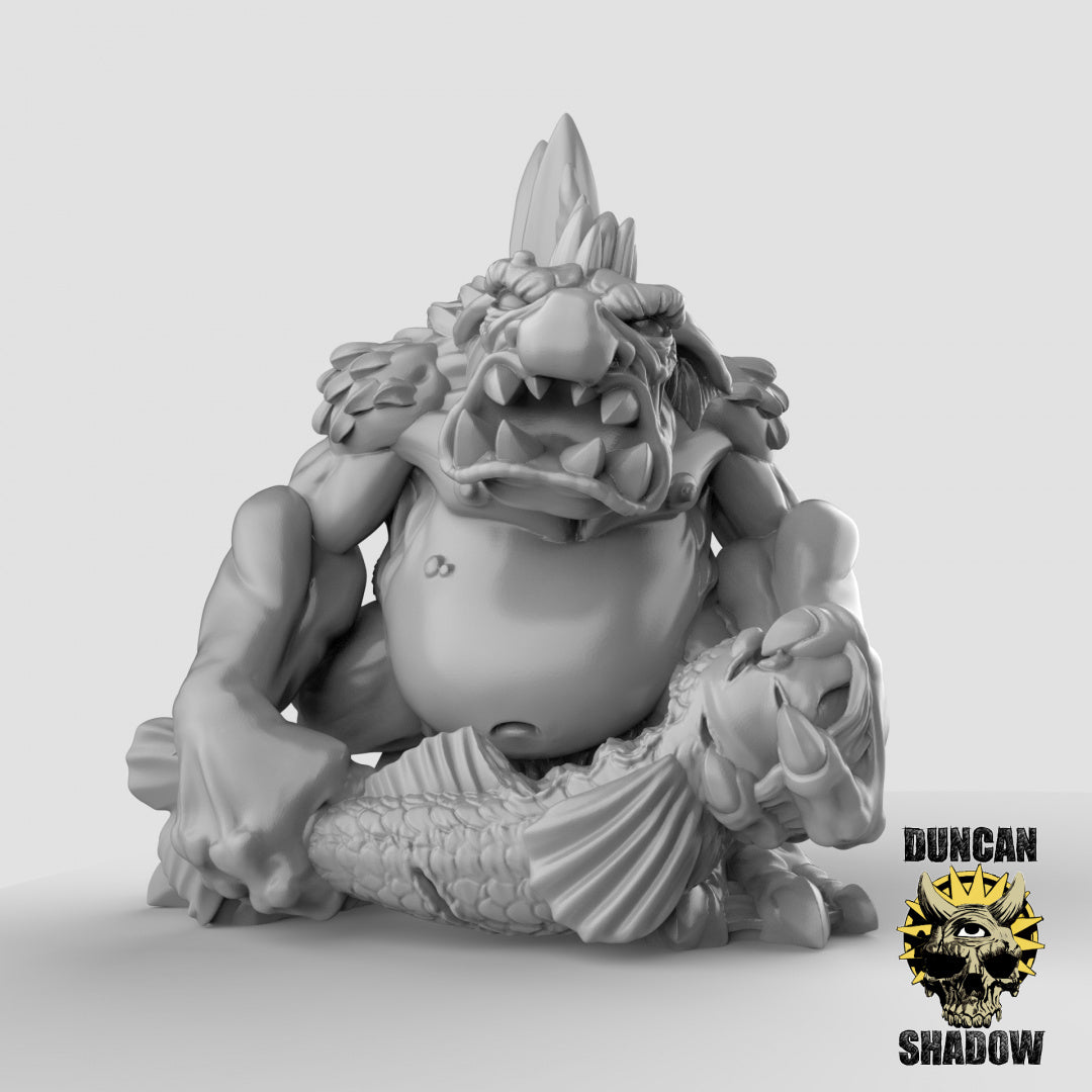 Marsh Trolls, Masculine | Duncan Shadow | Compatible with Dungeons & Dragons and Pathfinder