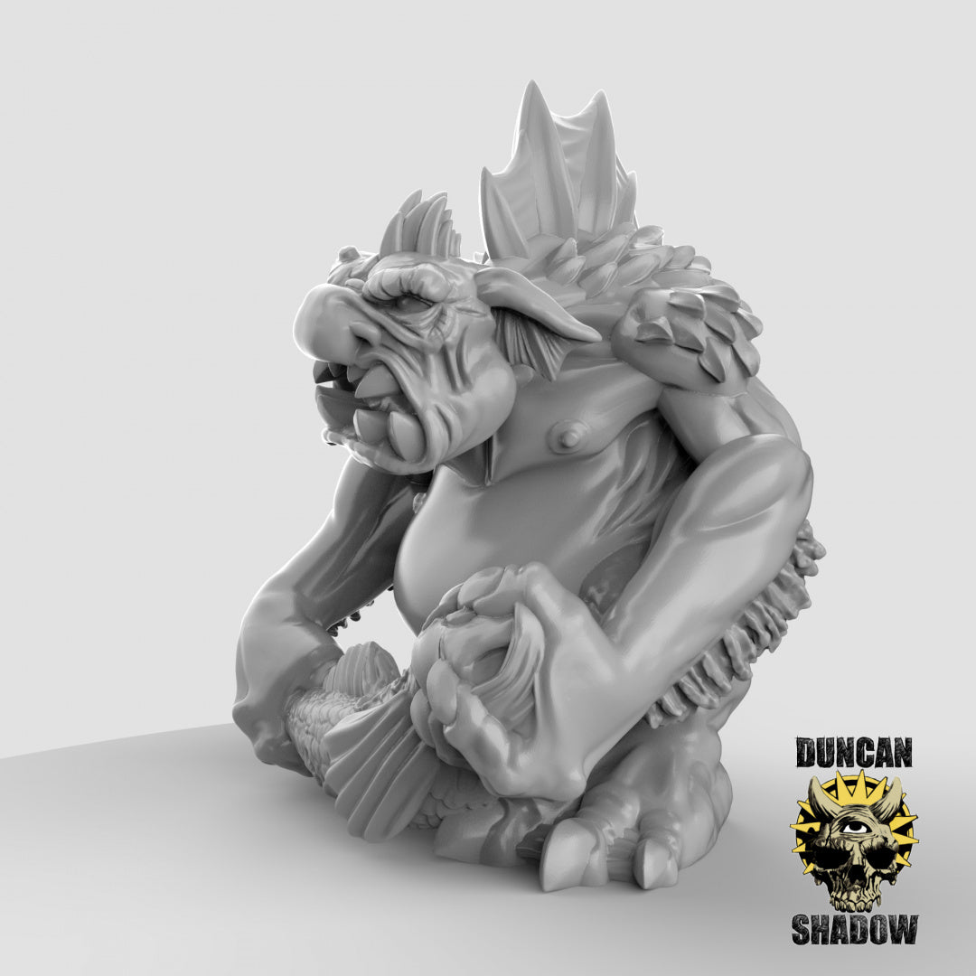 Marsh Trolls, Masculine | Duncan Shadow | Compatible with Dungeons & Dragons and Pathfinder