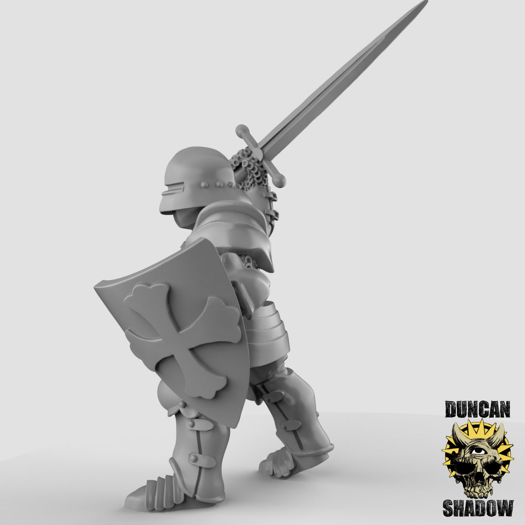 Men-At-Arms-Schwerter | Duncan Shadow | Kompatibel mit Dungeons & Dragons und Pathfinder