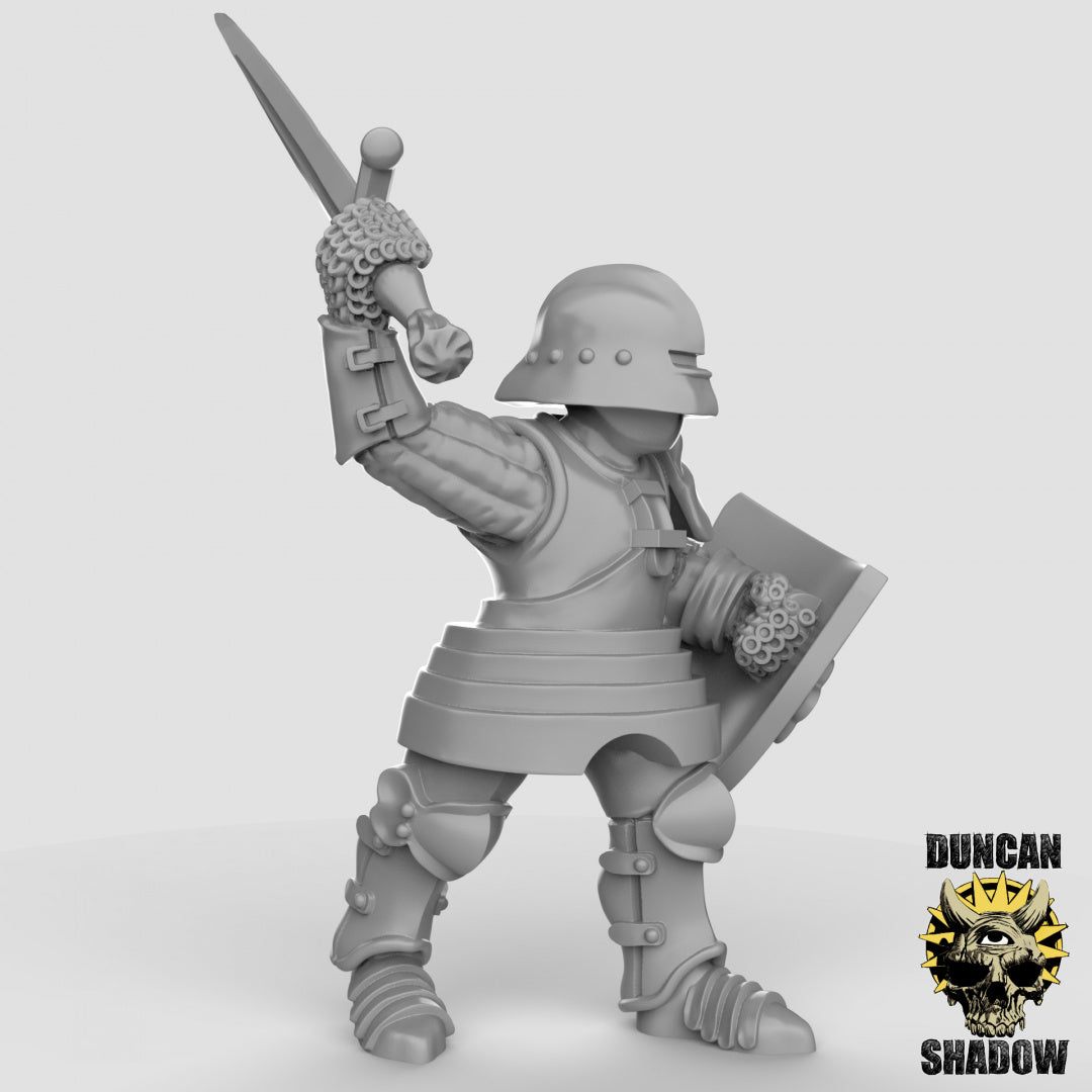 Men-At-Arms-Schwerter | Duncan Shadow | Kompatibel mit Dungeons & Dragons und Pathfinder