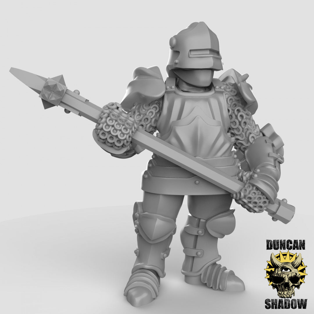 Men-At-Arms-Kriegshämmer | Duncan Shadow | Kompatibel mit Dungeons & Dragons und Pathfinder