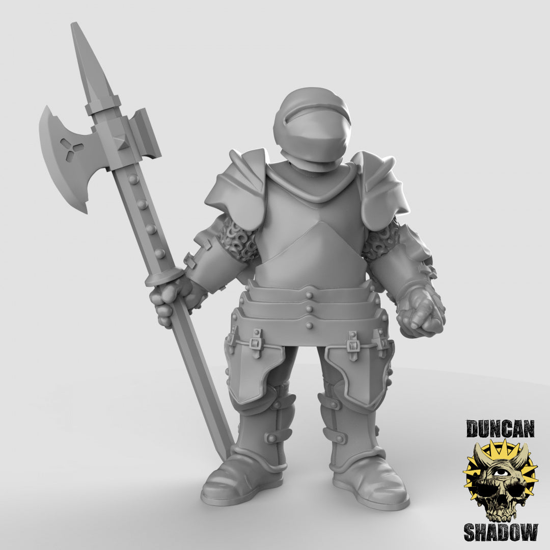Men-At-Arms-Stangenwaffen | Duncan Shadow | Kompatibel mit Dungeons & Dragons und Pathfinder