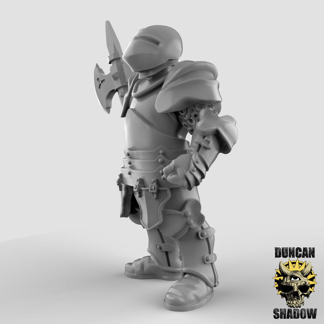 Men-At-Arms-Stangenwaffen | Duncan Shadow | Kompatibel mit Dungeons & Dragons und Pathfinder