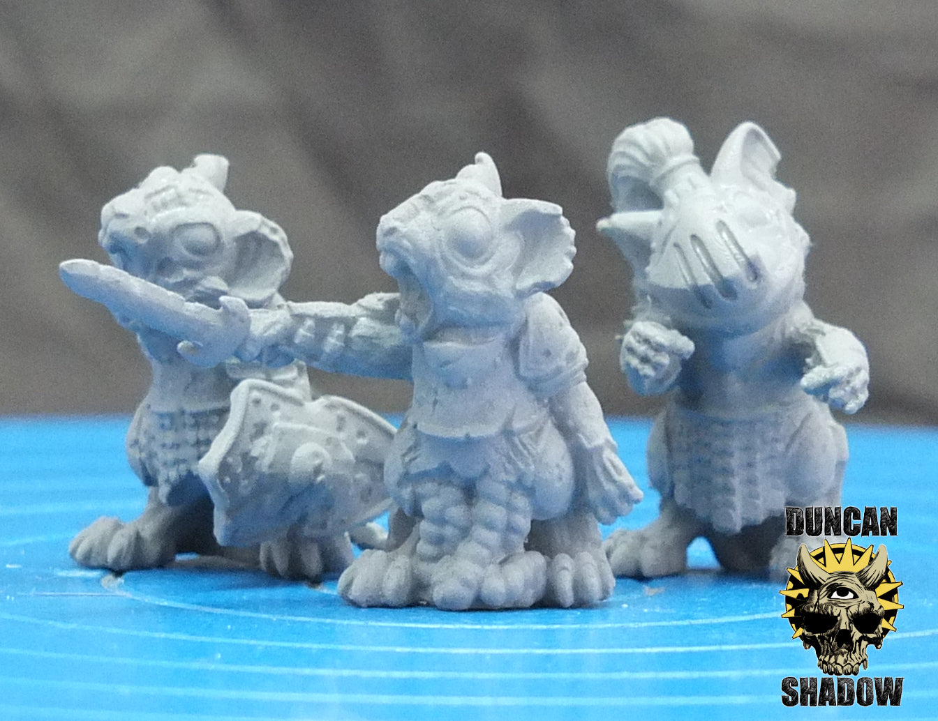 Mousle Folk Zombie Knights | Duncan Shadow | Kompatibel mit Dungeons & Dragons und Pathfinder