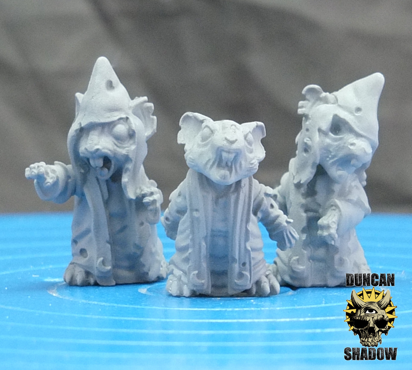 Mousle Folk Zombie Cultists | Duncan Shadow | Kompatibel mit Dungeons & Dragons und Pathfinder