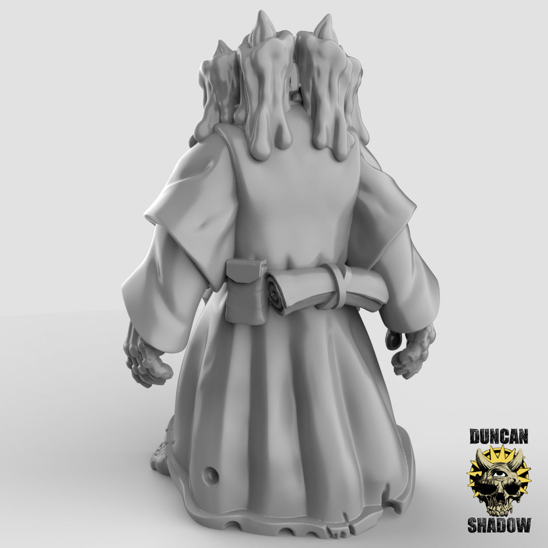 Human Kraken Cultists, Preaching | Duncan Shadow | Compatible with Dungeons & Dragons and Pathfinder