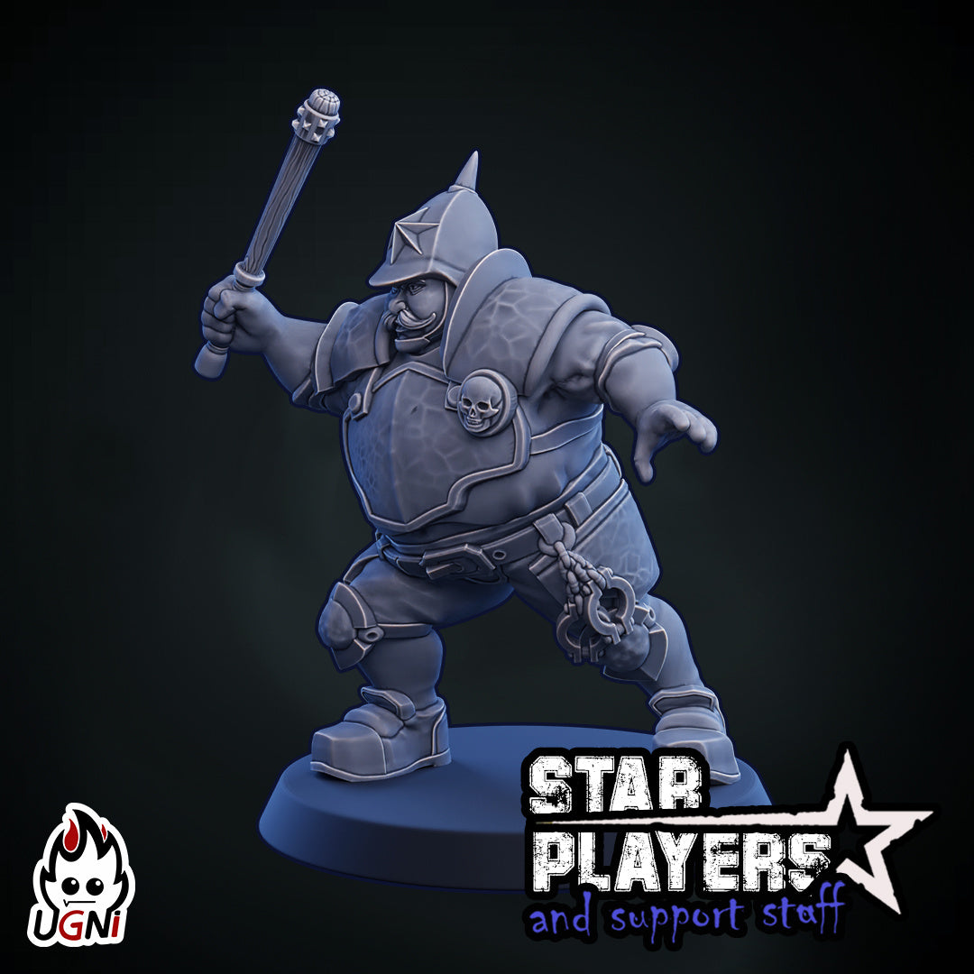 Ogre Policeman - Stadium Scum - Ugni Miniatures