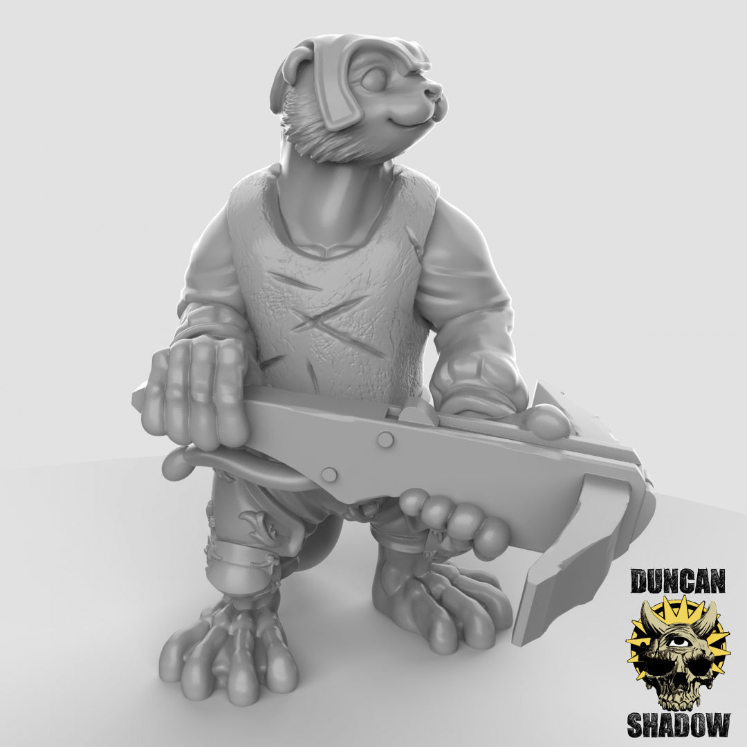 Otter Folk With Crossbows | Duncan Shadow | Compatible with Dungeons & Dragons and Pathfinder