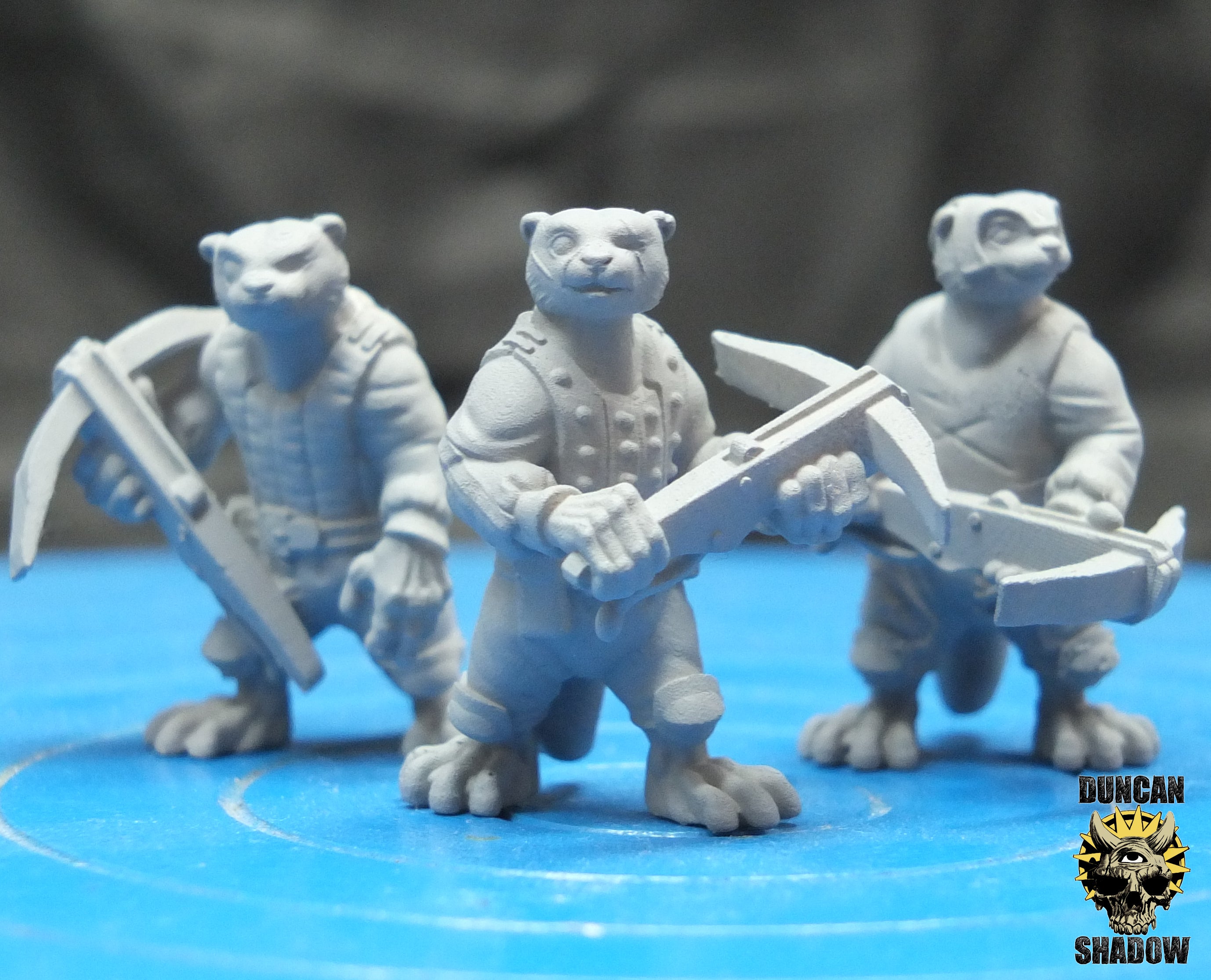 Otter Folk With Crossbows | Duncan Shadow | Compatible with Dungeons & Dragons and Pathfinder
