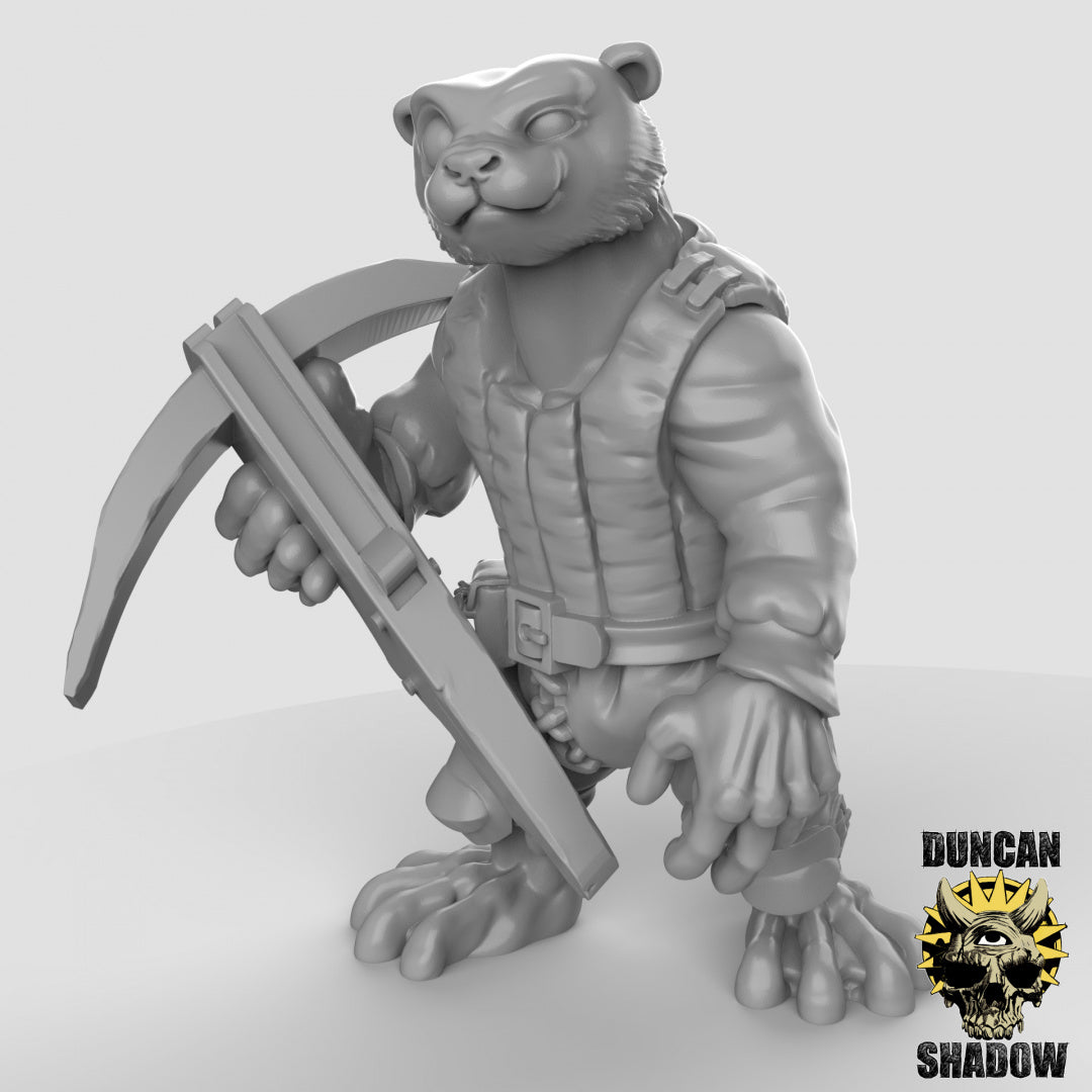 Otter Folk With Crossbows | Duncan Shadow | Compatible with Dungeons & Dragons and Pathfinder