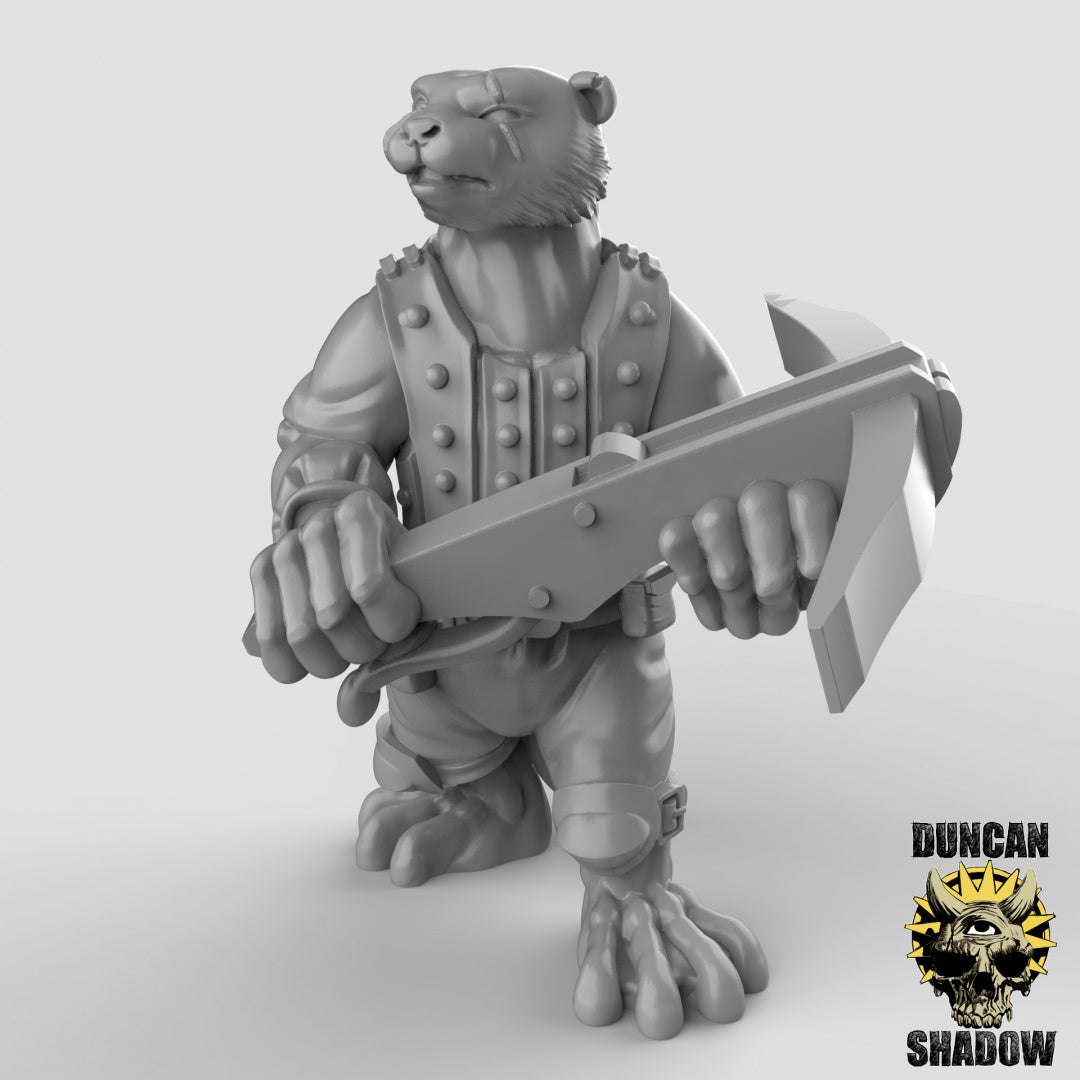 Otter Folk With Crossbows | Duncan Shadow | Compatible with Dungeons & Dragons and Pathfinder