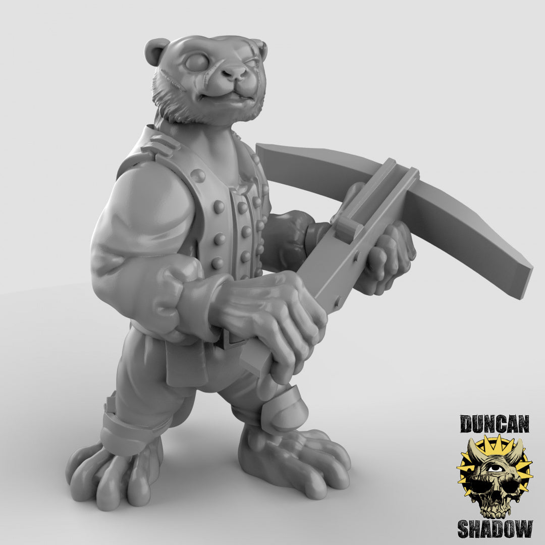 Otter Folk With Crossbows | Duncan Shadow | Compatible with Dungeons & Dragons and Pathfinder