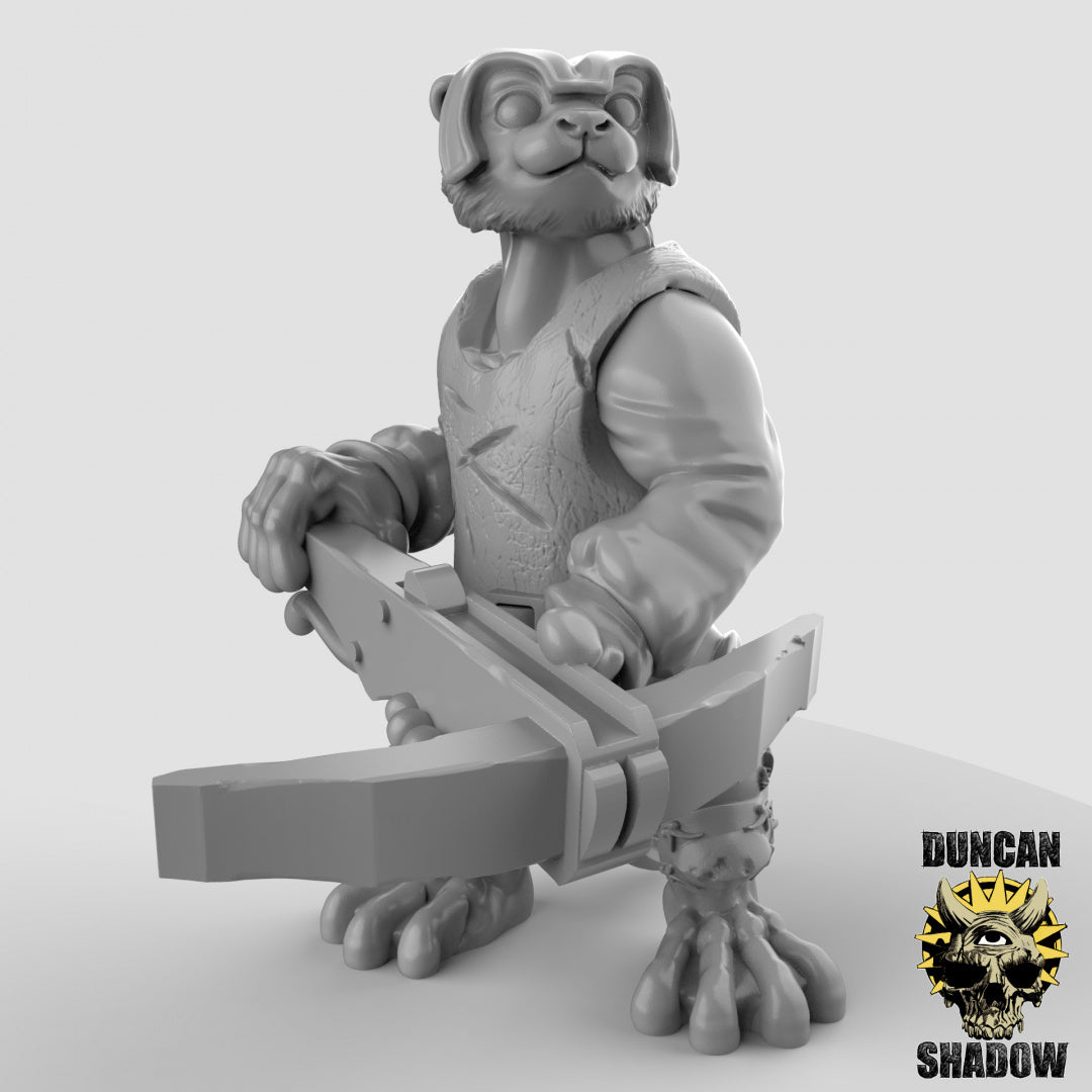 Otter Folk With Crossbows | Duncan Shadow | Compatible with Dungeons & Dragons and Pathfinder