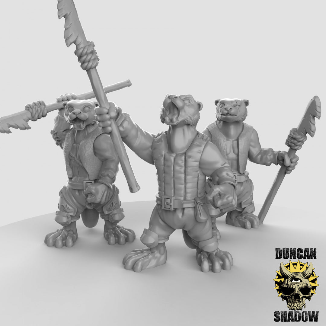 Nutria con arpones | Sombra de Duncan | Compatible con Dragones y Mazmorras y Pathfinder