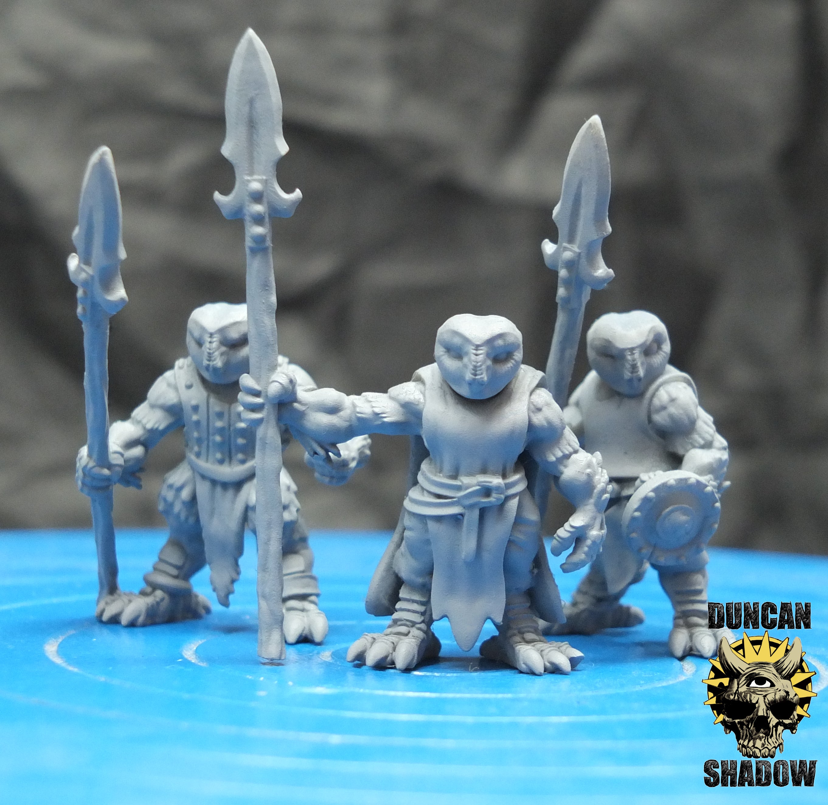 Eulenvolk mit Speeren | Duncan Shadow | Kompatibel mit Dungeons & Dragons und Pathfinder