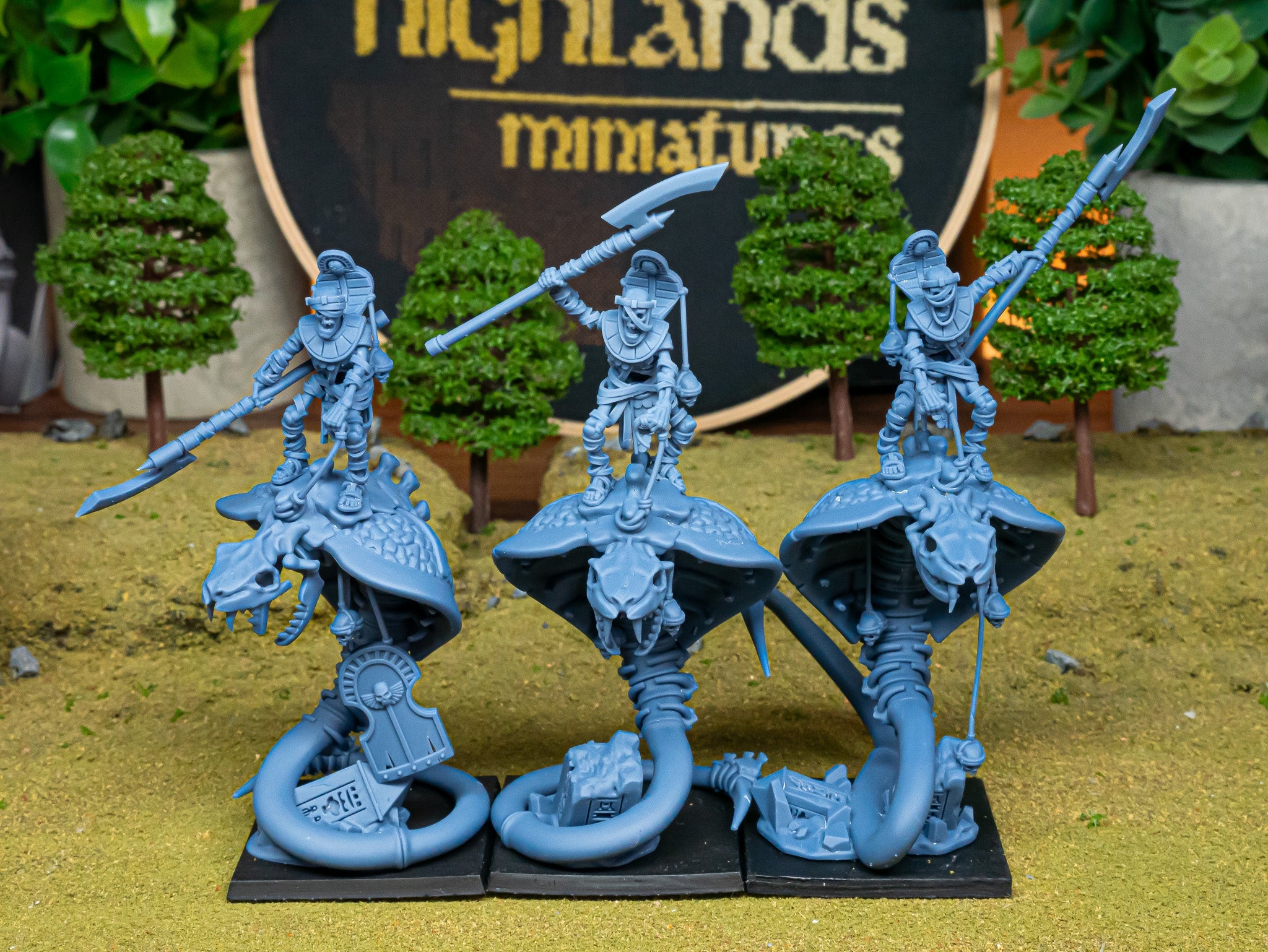 Guardia antigua montada - Eternal Dynasties | Highlands Miniatures