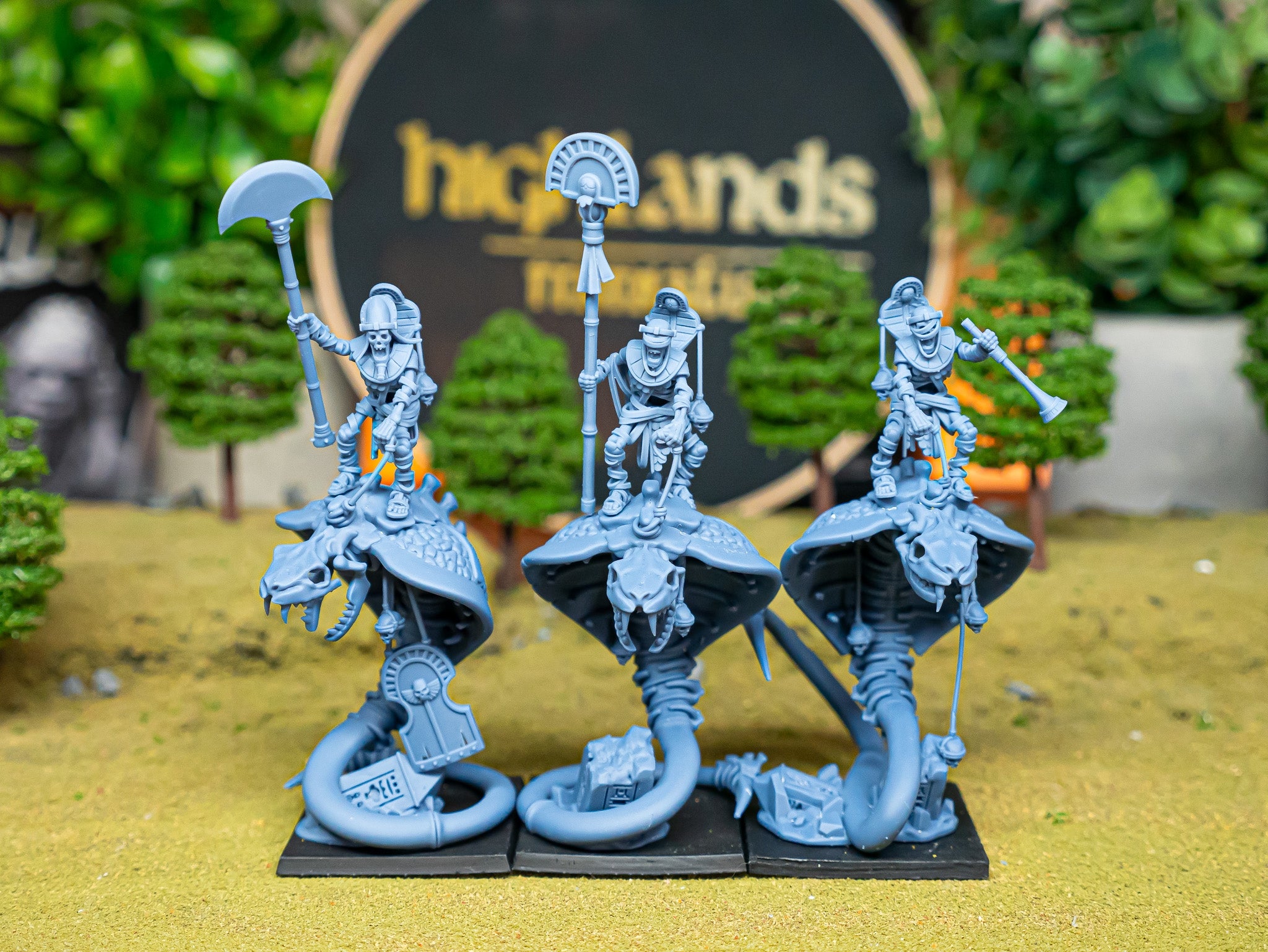 Guardia antigua montada - Eternal Dynasties | Highlands Miniatures