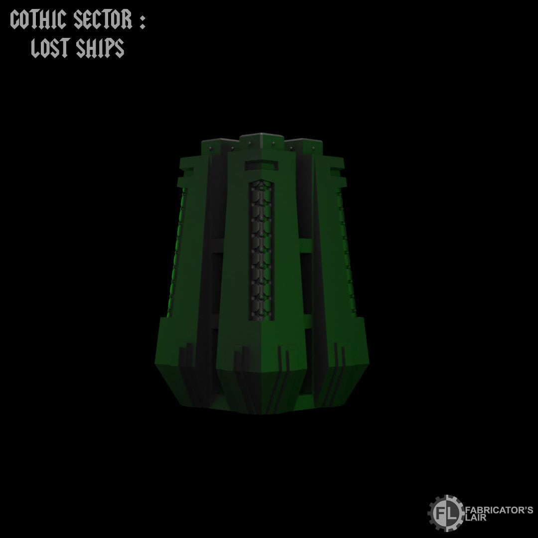 Gothic Sector: Tombship (Boarding Size)