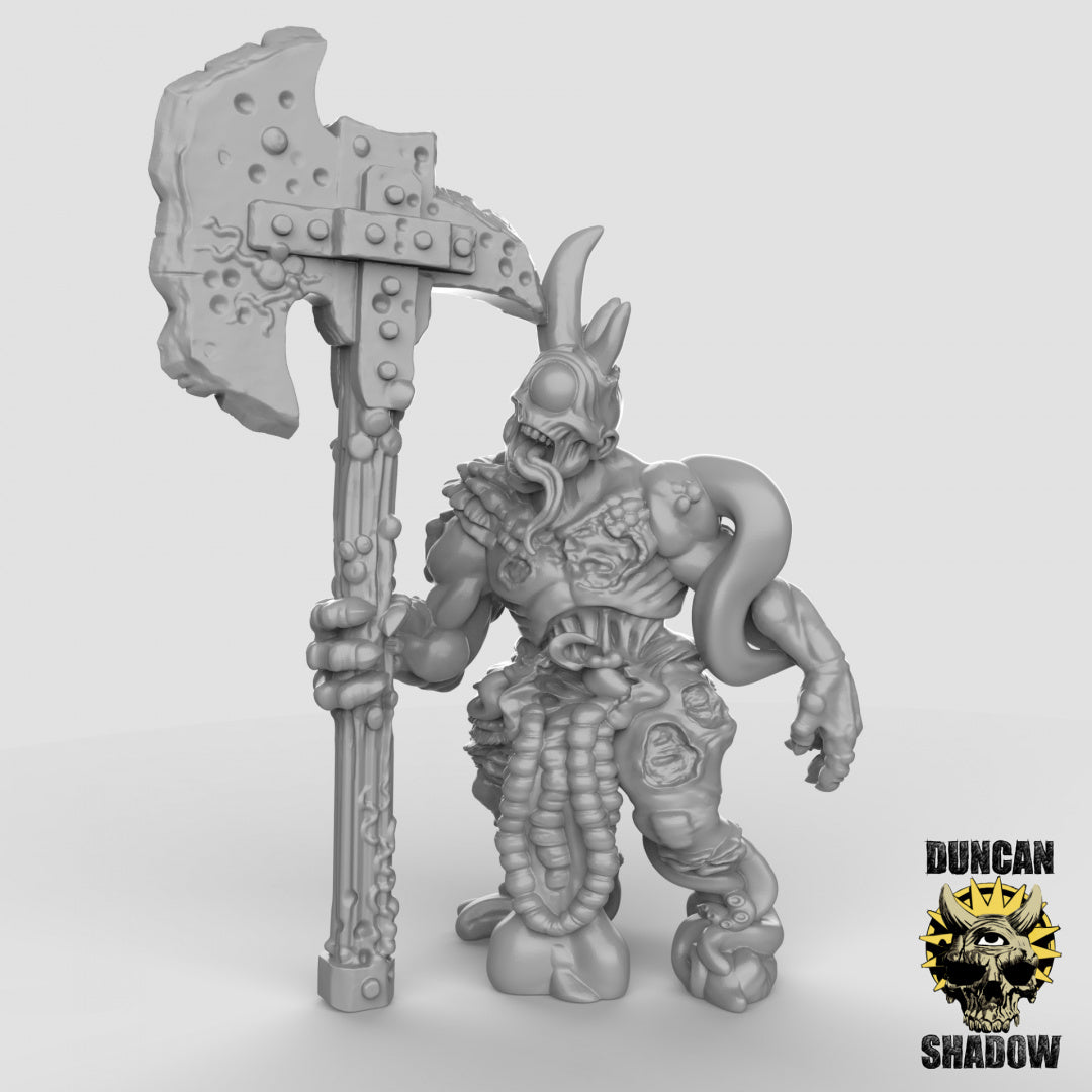 Plague Demons With Great Axes | Duncan Shadow | Compatible with Dungeons & Dragons and Pathfinder