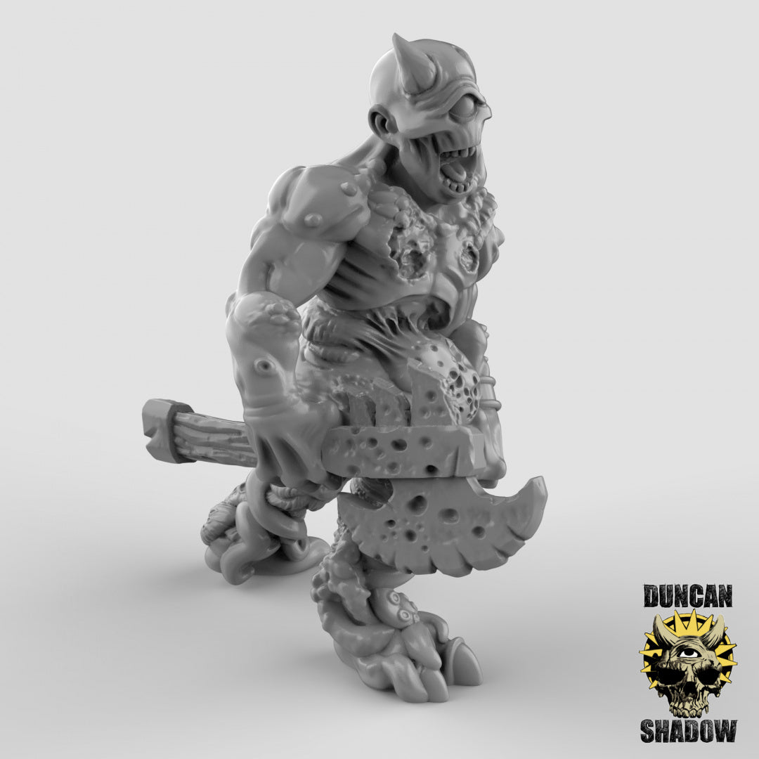 Pestdämonen mit Äxten | Duncan Shadow | Kompatibel mit Dungeons & Dragons und Pathfinder