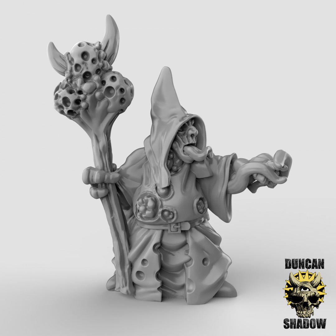 Hechicero demonio de la plaga | Sombra de Duncan | Compatible con Dragones y Mazmorras y Pathfinder
