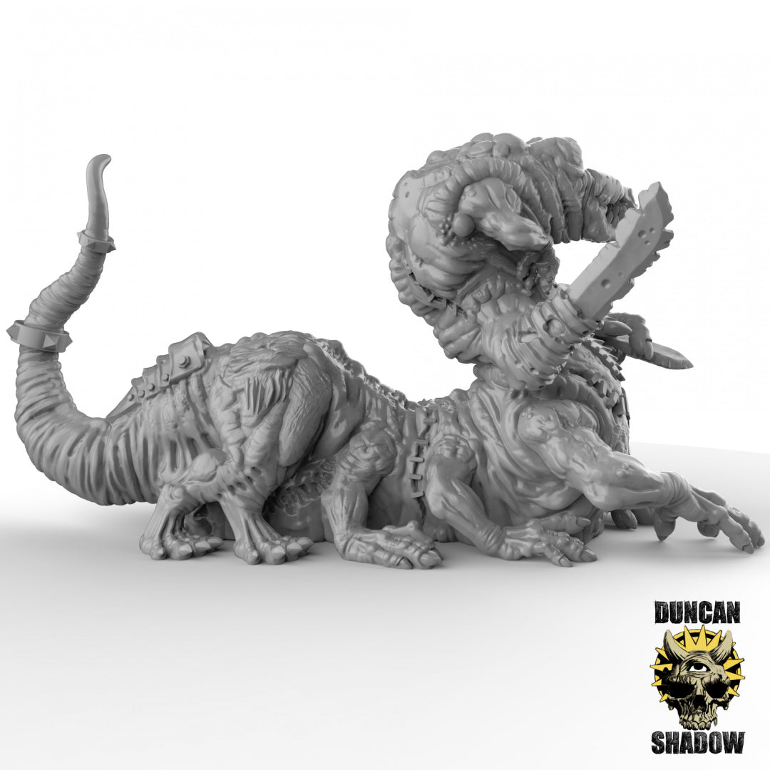 Rat Folk Stitched Abomination | Duncan Shadow | Compatible with Dungeons & Dragons and Pathfinder