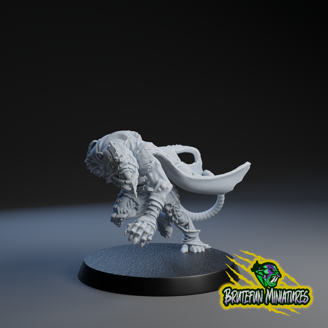 The Undercity - Full Underworld Fantasy Football Team - 19 Players - Brutefun Miniatures