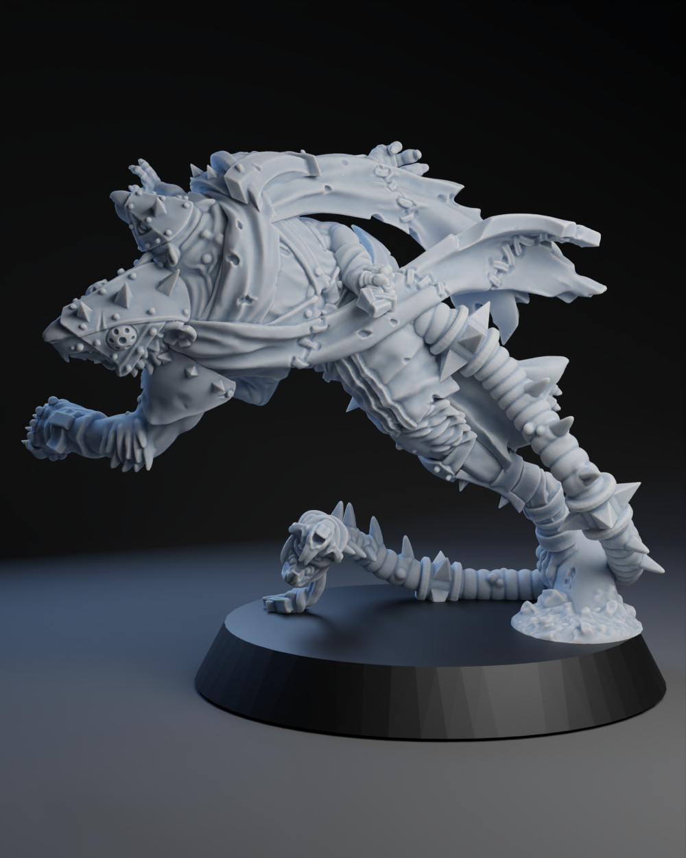 Hack - Ratmen Star Player - Fantasy Football - Brutefun Miniatures