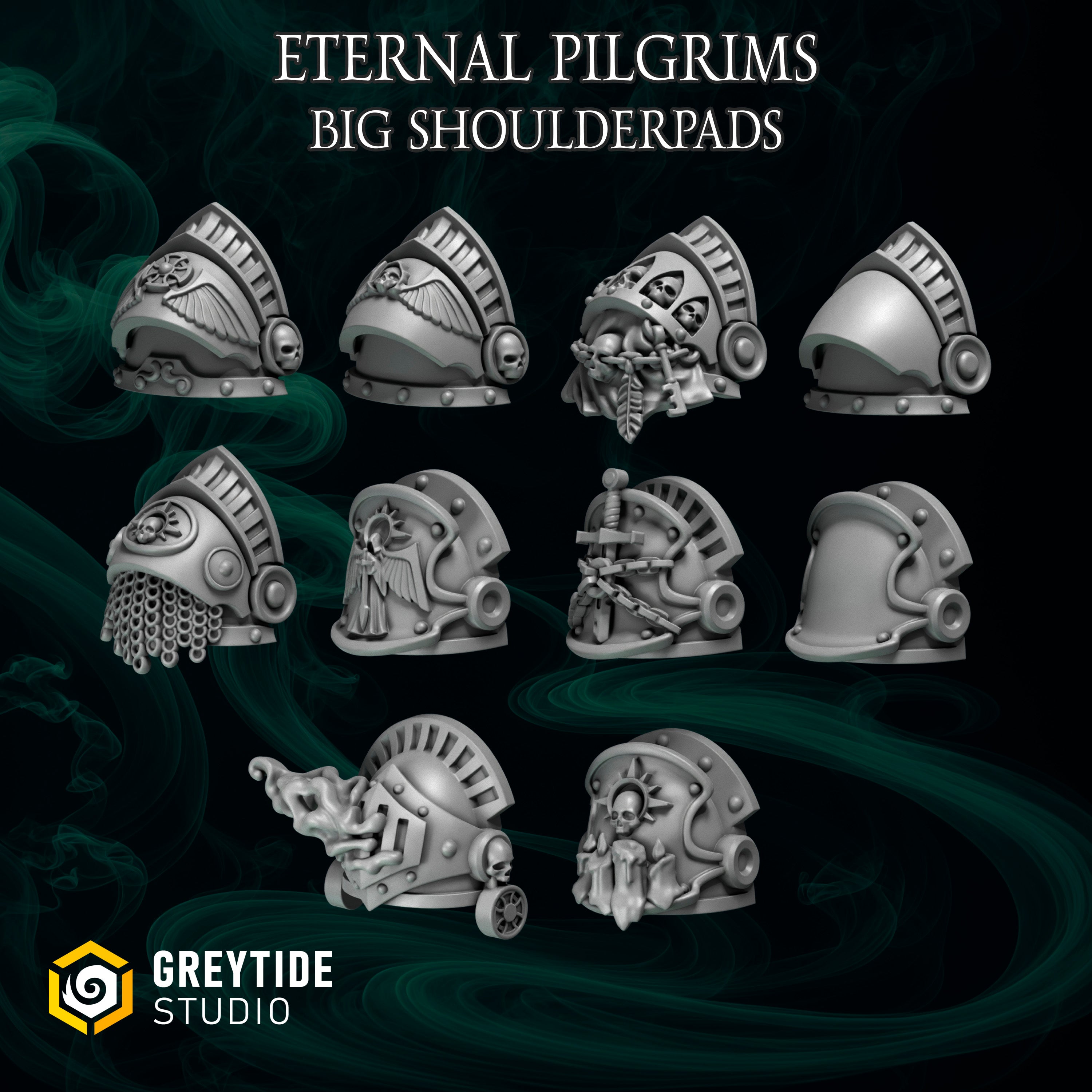 Hombreras Termi | Grey Tide Studios | Eternal Pilgrims | Piezas y accesorios de conversión