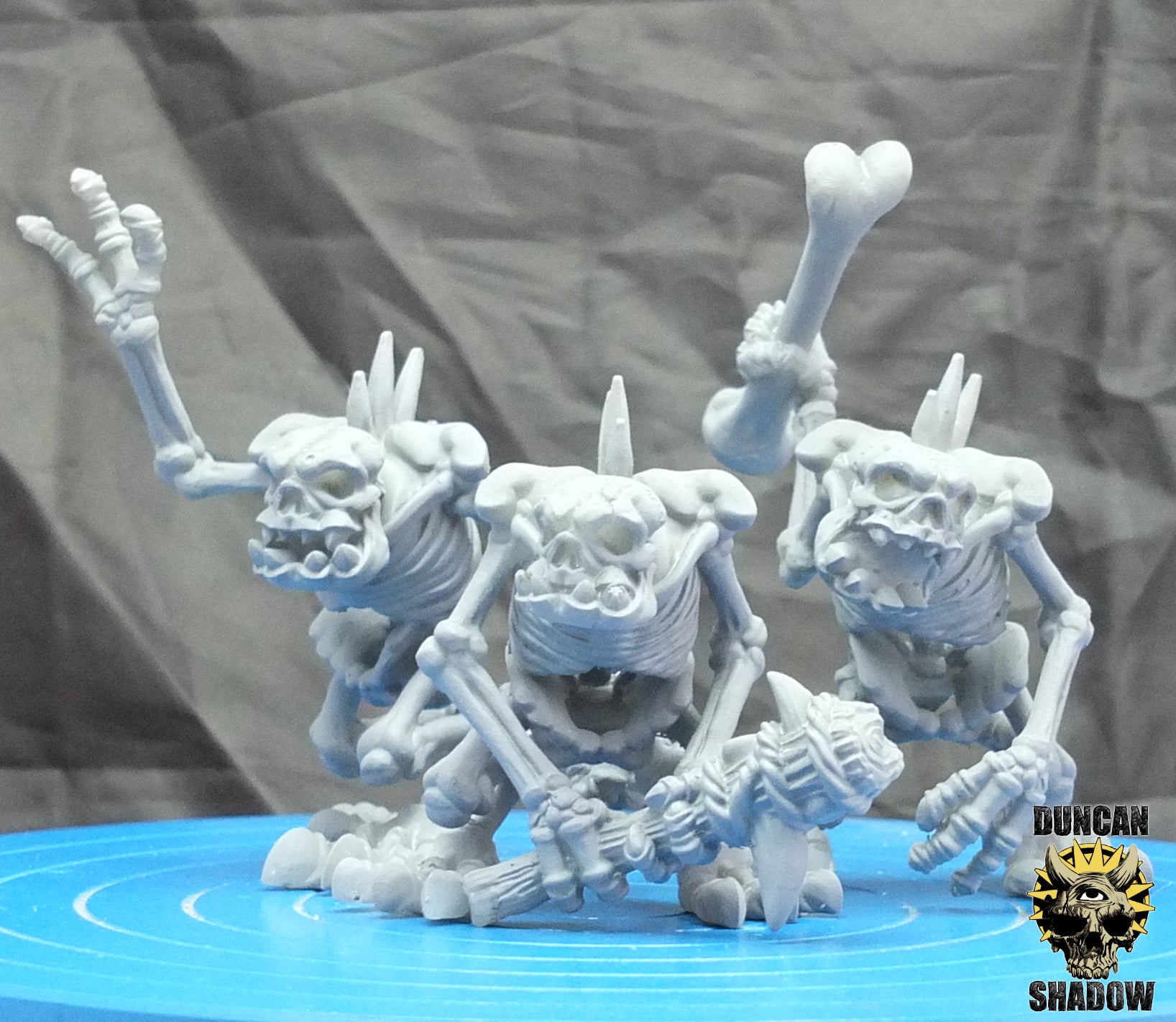 Skeleton River Trolls, mehrteiliges Set | Duncan Shadow | Kompatibel mit Dungeons & Dragons und Pathfinder