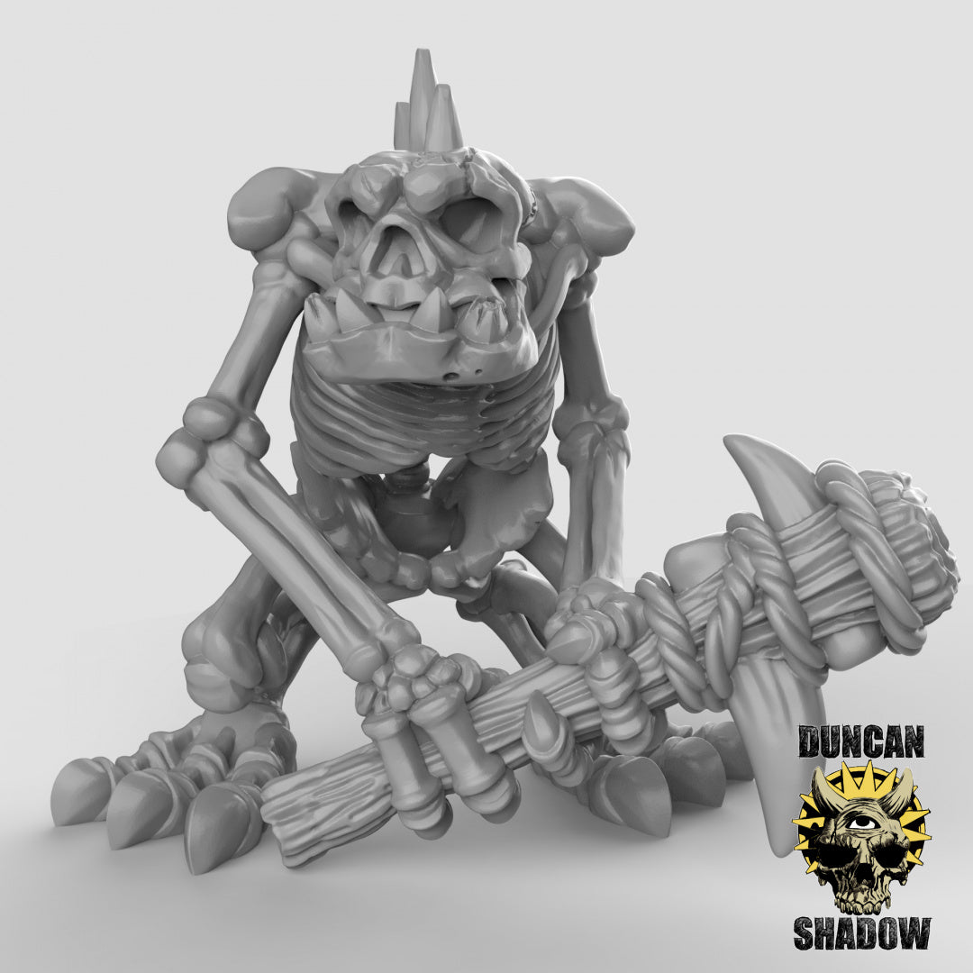 Skeleton River Trolls, mehrteiliges Set | Duncan Shadow | Kompatibel mit Dungeons & Dragons und Pathfinder