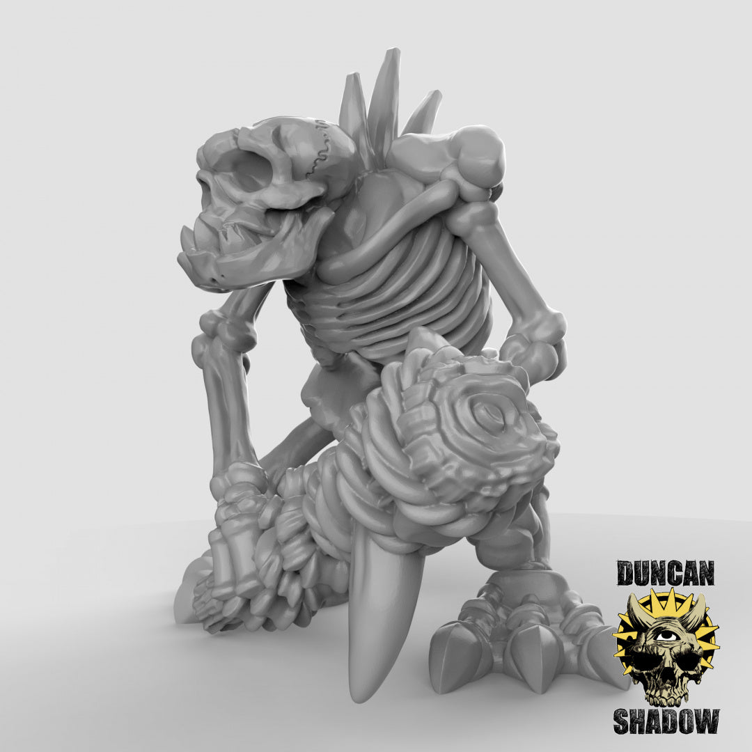Skeleton River Trolls, mehrteiliges Set | Duncan Shadow | Kompatibel mit Dungeons & Dragons und Pathfinder