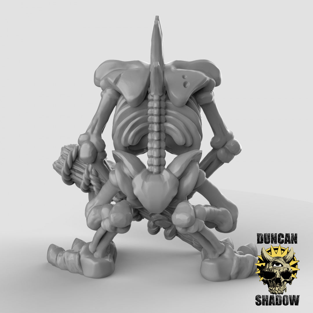 Skeleton River Trolls, mehrteiliges Set | Duncan Shadow | Kompatibel mit Dungeons & Dragons und Pathfinder