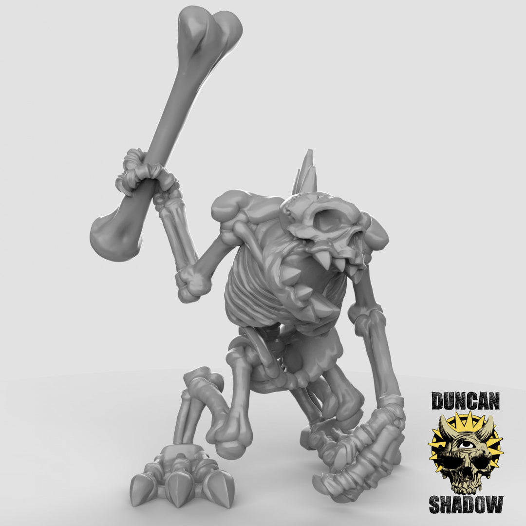 Skeleton River Trolls, mehrteiliges Set | Duncan Shadow | Kompatibel mit Dungeons & Dragons und Pathfinder