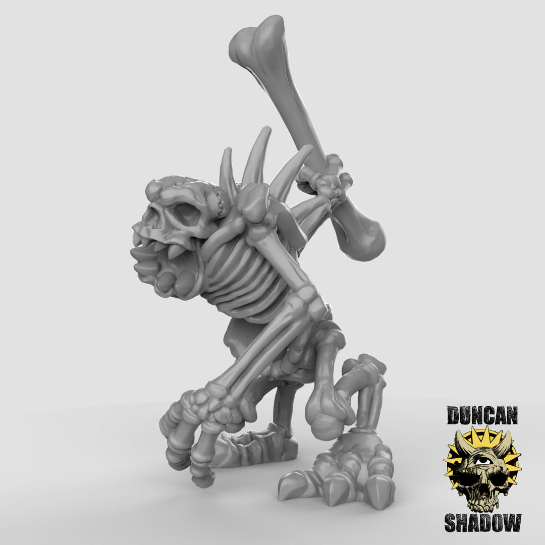 Skeleton River Trolls, mehrteiliges Set | Duncan Shadow | Kompatibel mit Dungeons & Dragons und Pathfinder