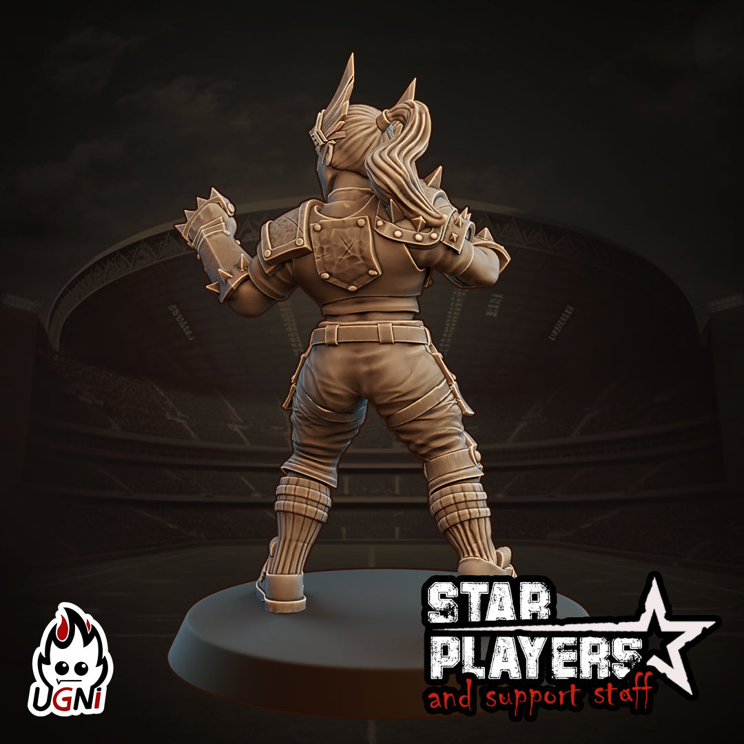 Starla – Menschlicher Starspieler – Fantasy Football – Ugni Miniatures