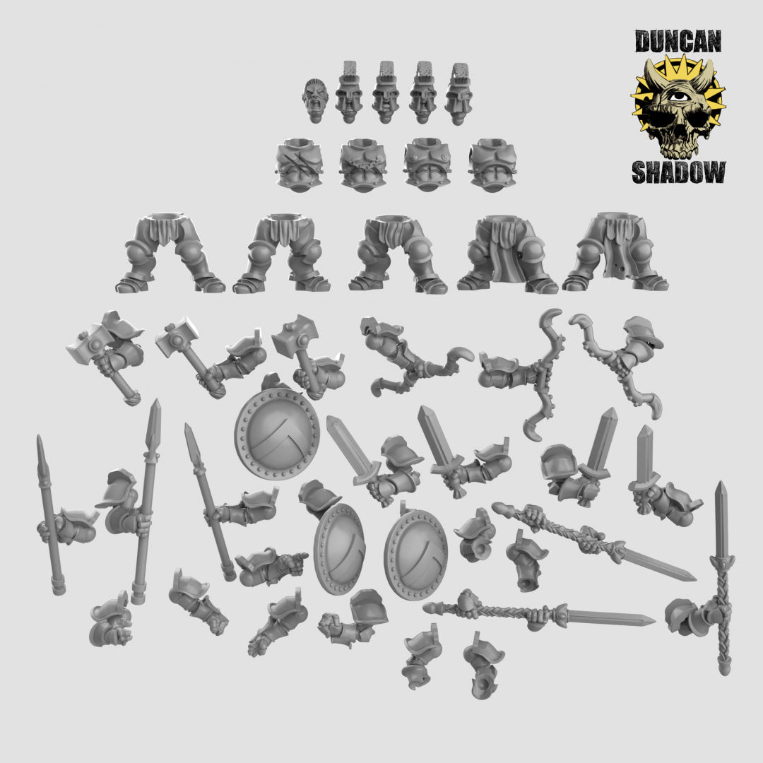 Caballeros de la tormenta, kit multiparte | Sombra de Duncan | Compatible con Dragones y Mazmorras y Pathfinder