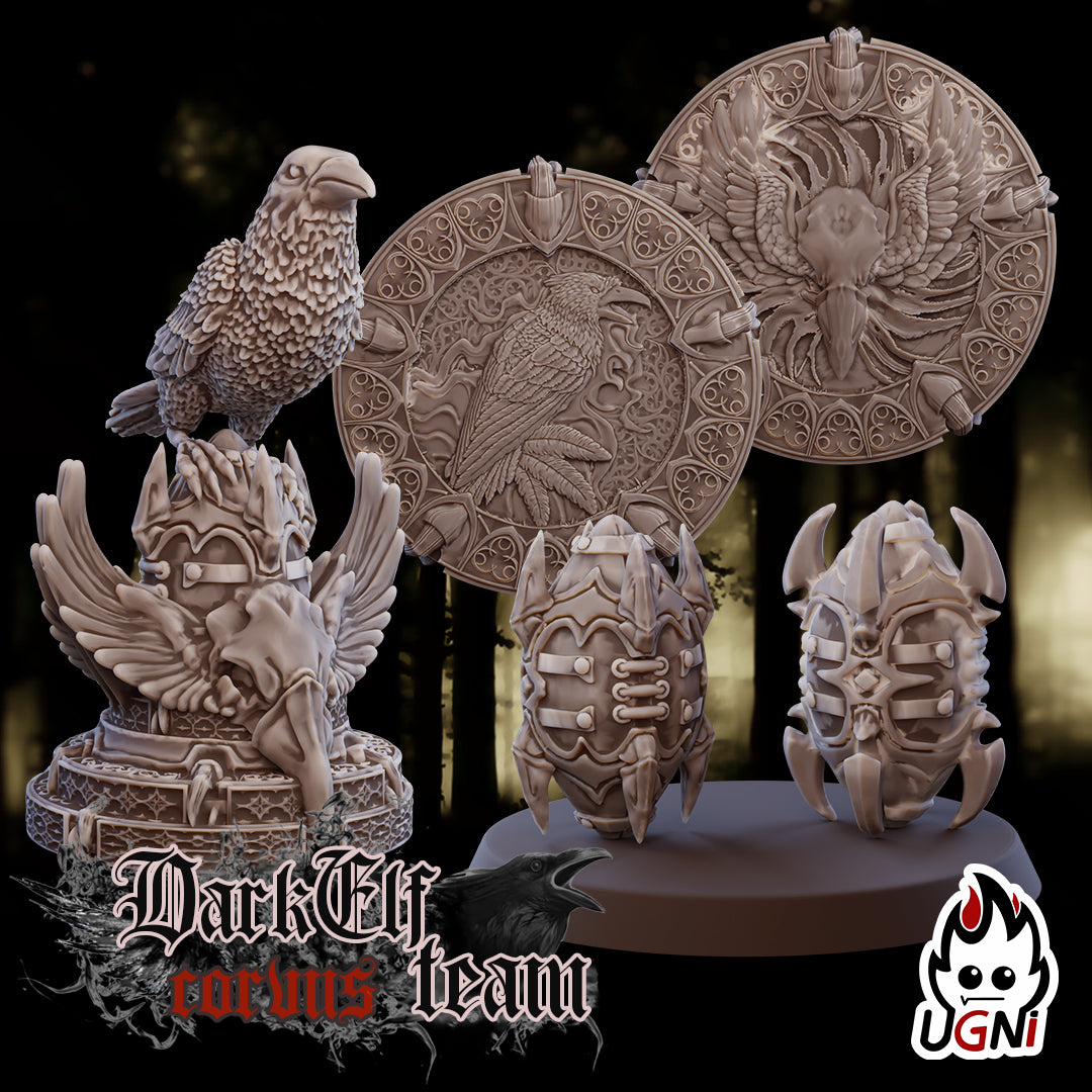 Dark Elf Corvus Team (16 Players)