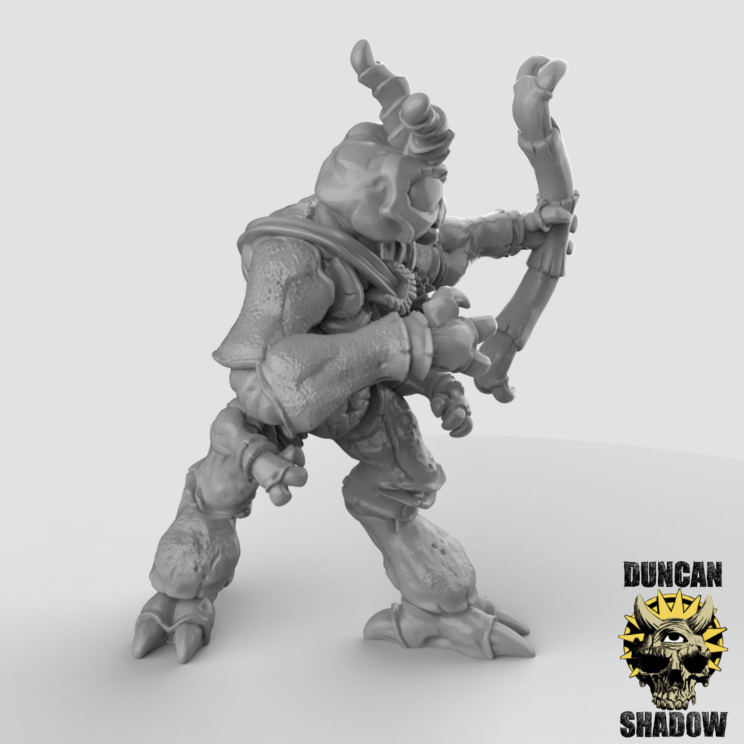 Insectoides Thri-Keen con arcos | Sombra de Duncan | Compatible con Dragones y Mazmorras y Pathfinder