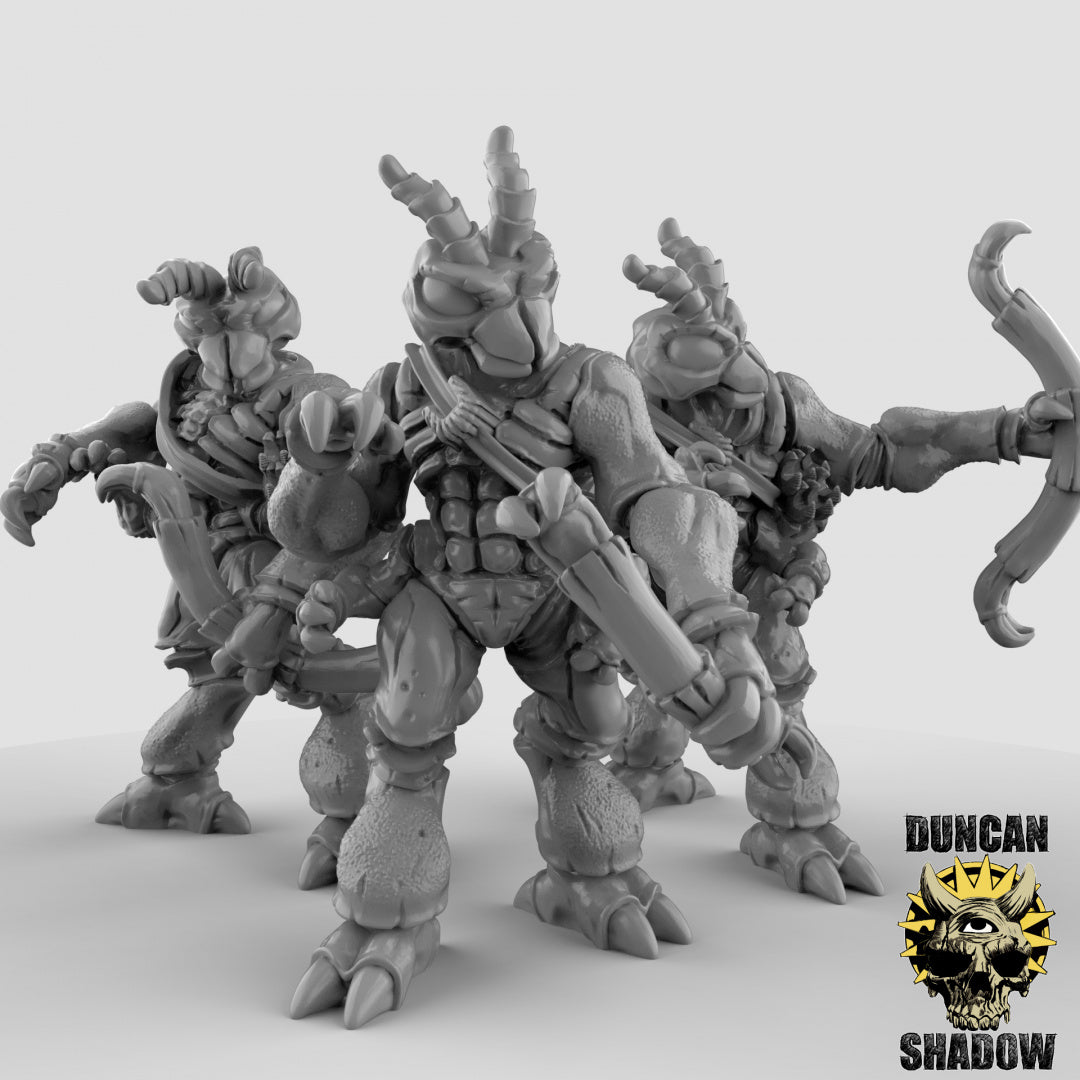 Thri-Keen Insektoiden mit Bogen | Duncan Shadow | Kompatibel mit Dungeons & Dragons und Pathfinder