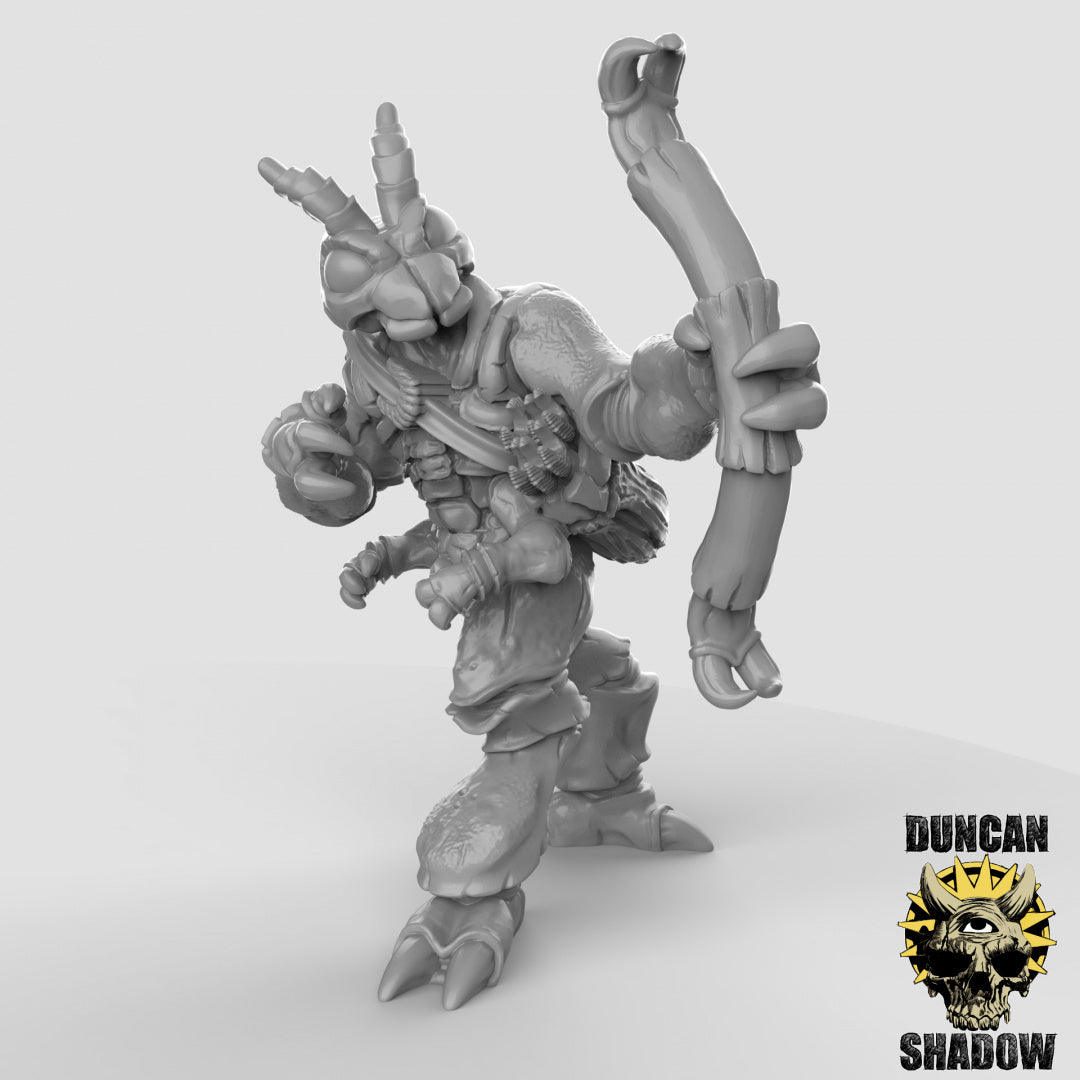 Insectoides Thri-Keen con arcos | Sombra de Duncan | Compatible con Dragones y Mazmorras y Pathfinder