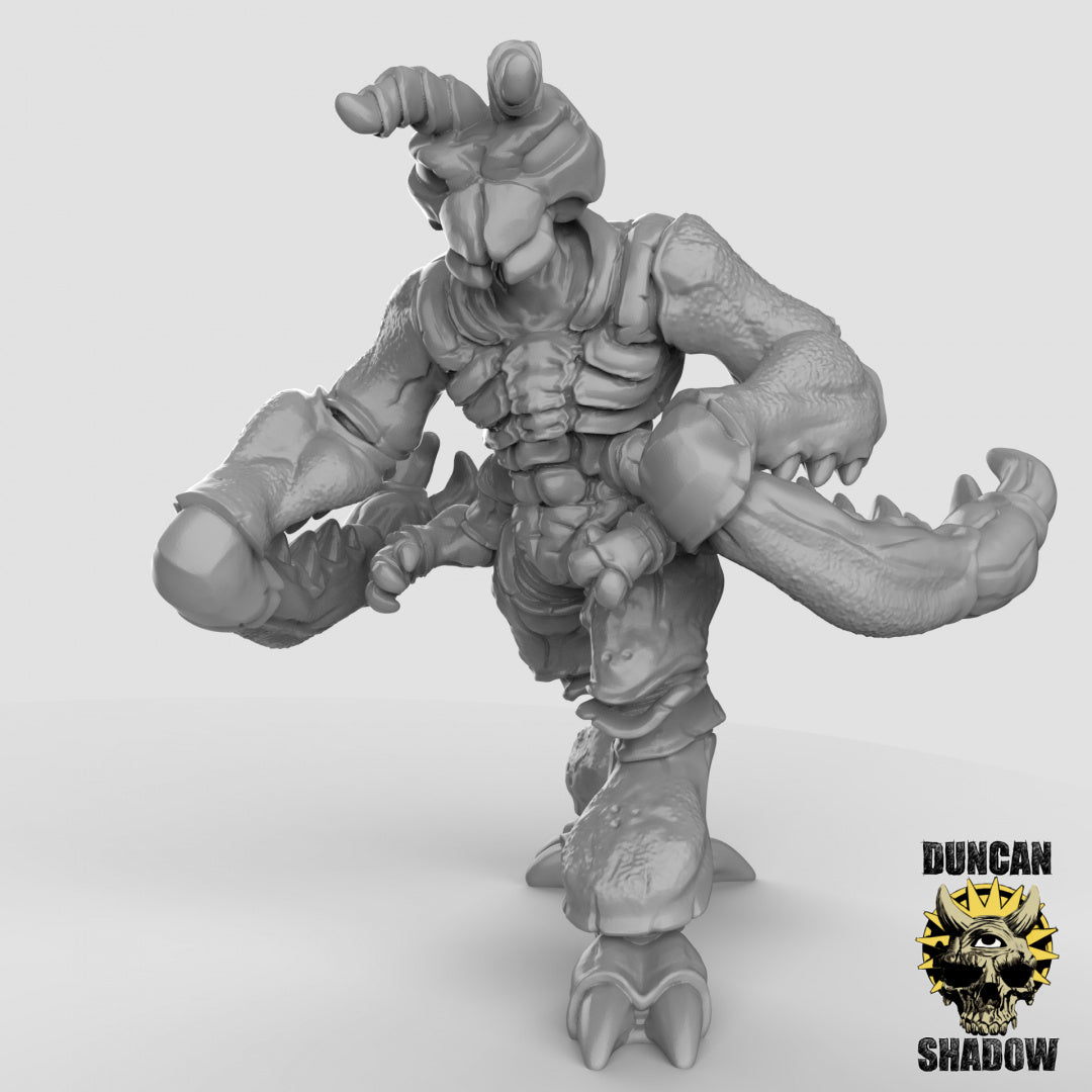 Thri-Keen-Insektoiden mit Mantis-Armen | Duncan Shadow | Kompatibel mit Dungeons & Dragons und Pathfinder