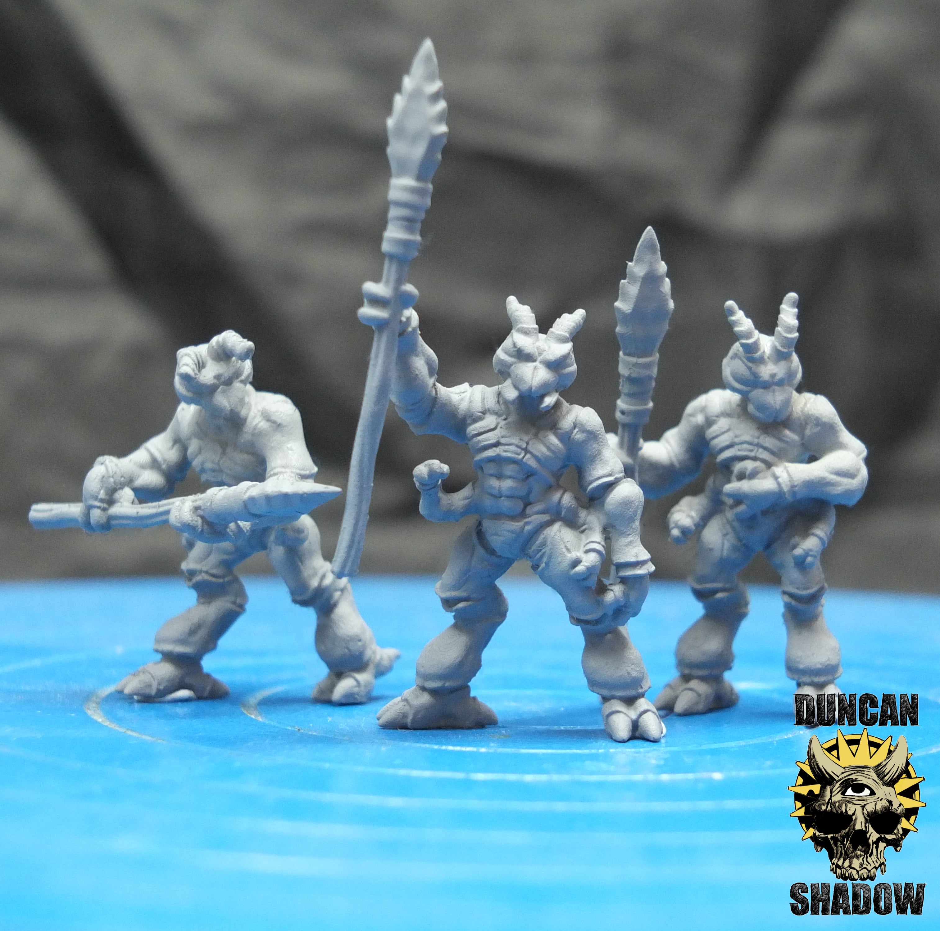 Thri-Keen Insektoiden mit Speeren | Duncan Shadow | Kompatibel mit Dungeons & Dragons und Pathfinder